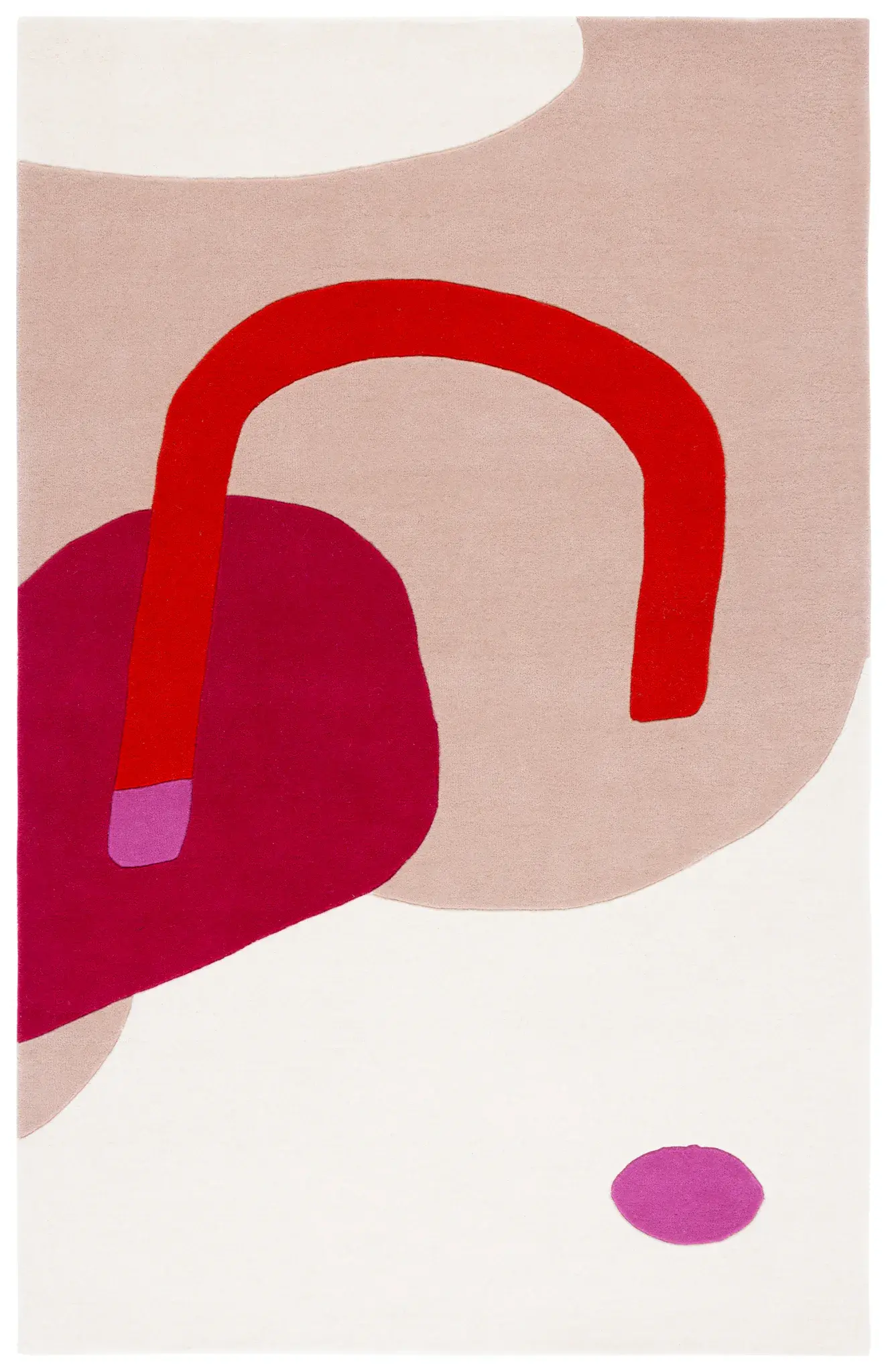 Fifth Avenue Abstract Arc Hand-Tufted Rug