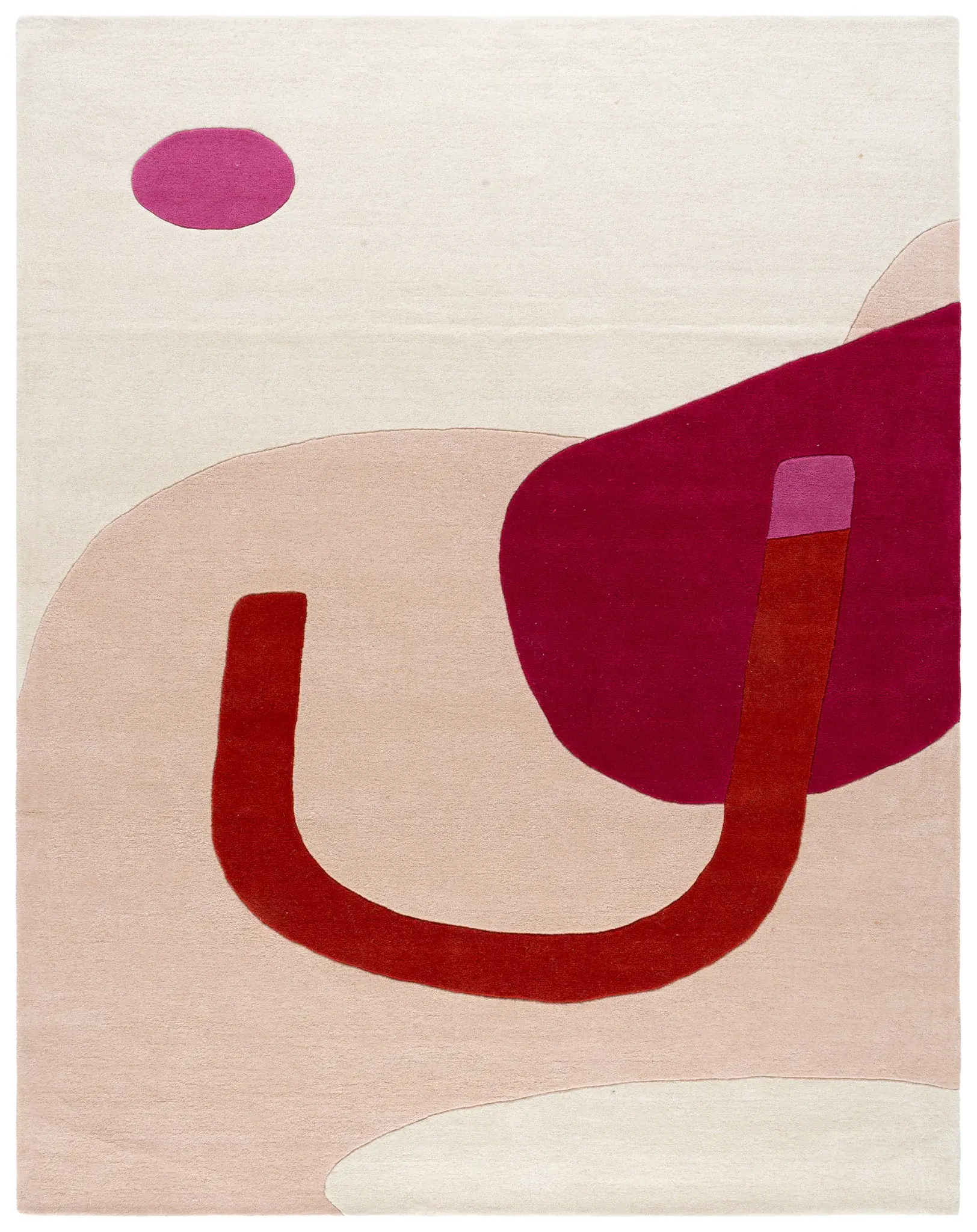 Fifth Avenue Abstract Arc Hand-Tufted Rug
