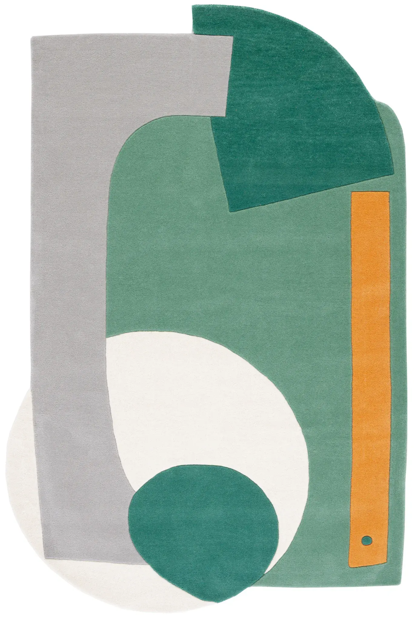 Fifth Avenue Modern Color Block Hand-Tufted Rug