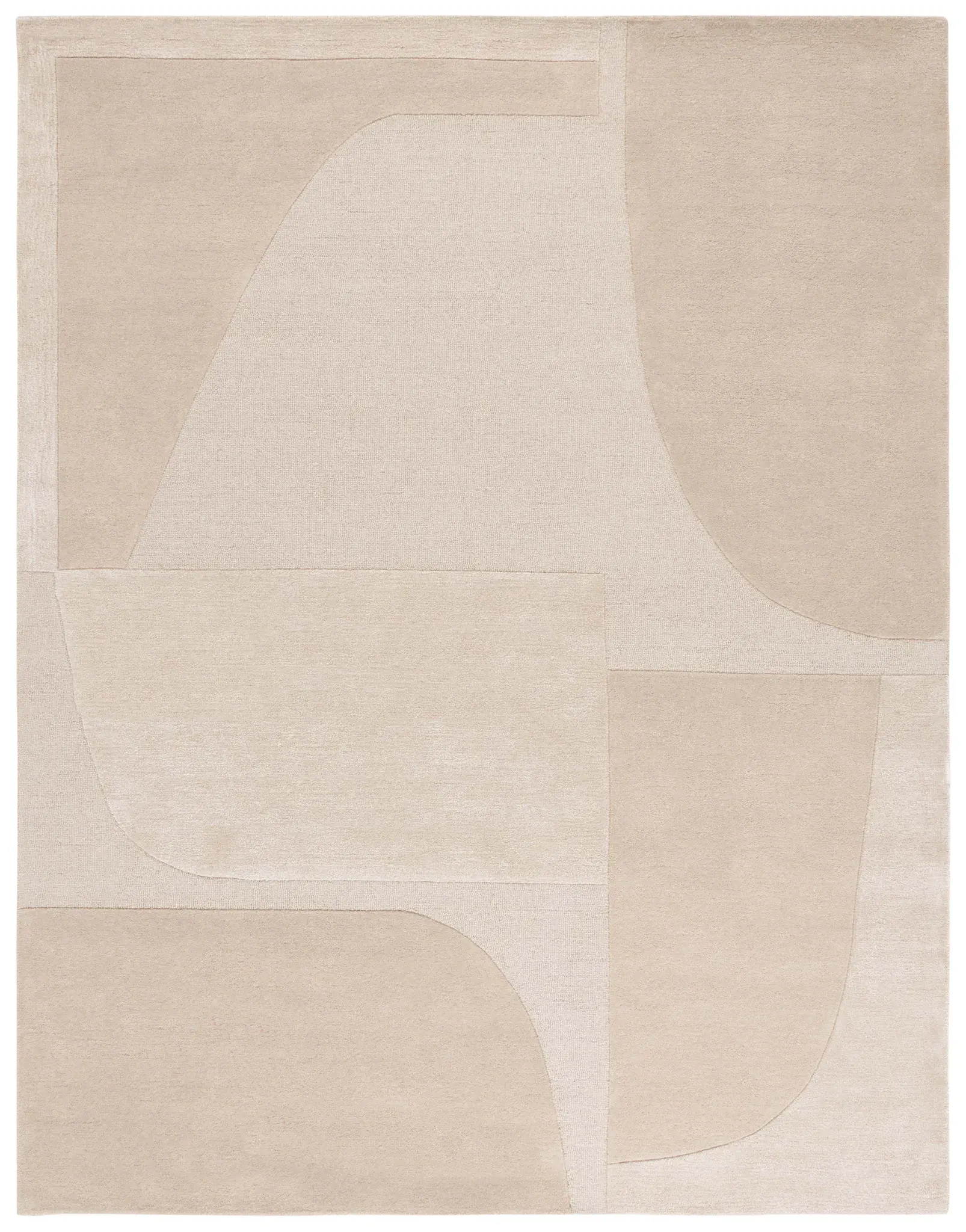 Fifth Avenue Abstract Blocks Hand-Tufted Rug