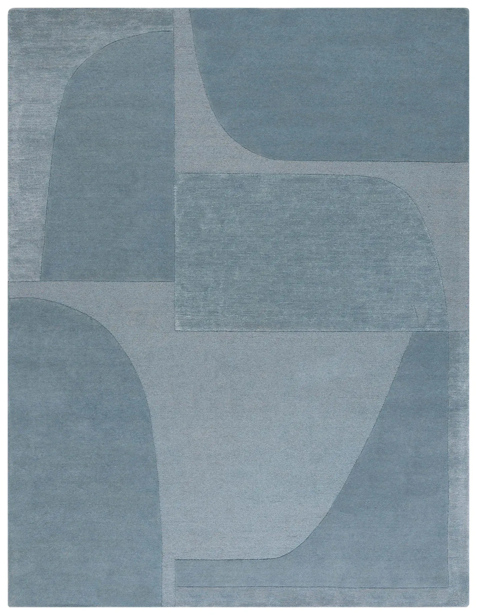Fifth Avenue Abstract Blocks Hand-Tufted Rug
