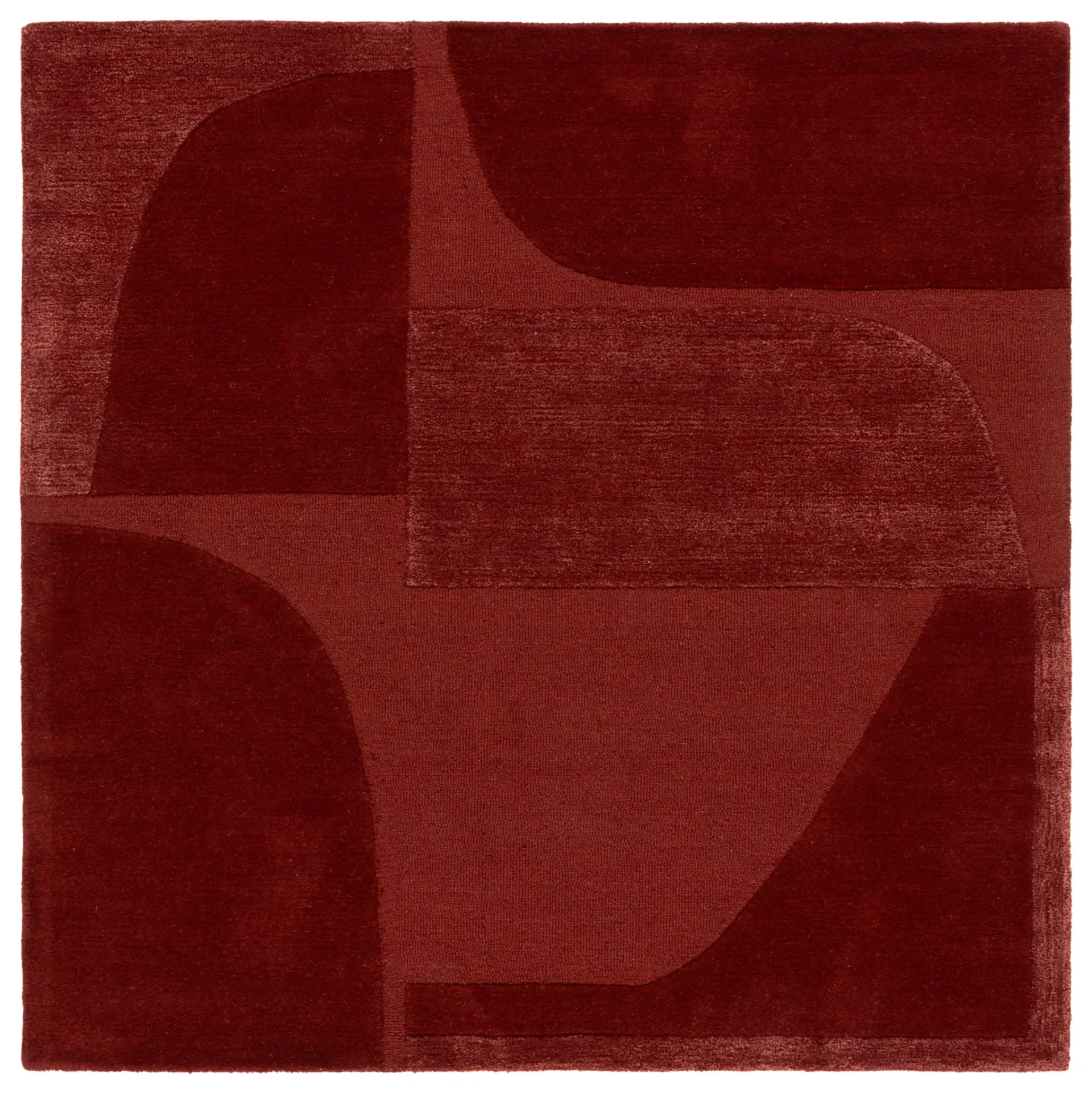 Fifth Avenue Abstract Blocks Hand-Tufted Rug