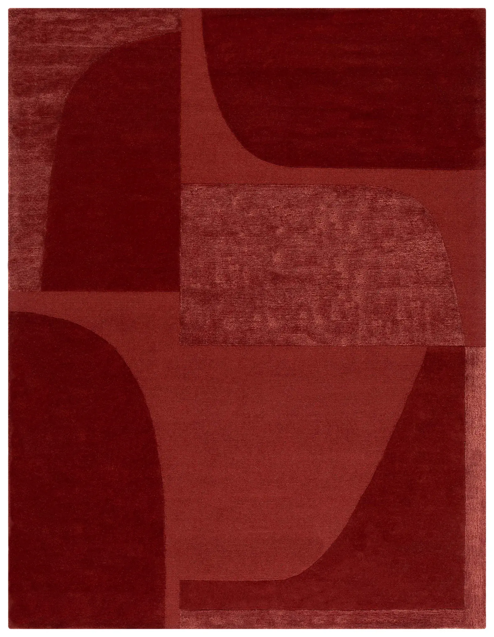 Fifth Avenue Abstract Blocks Hand-Tufted Rug