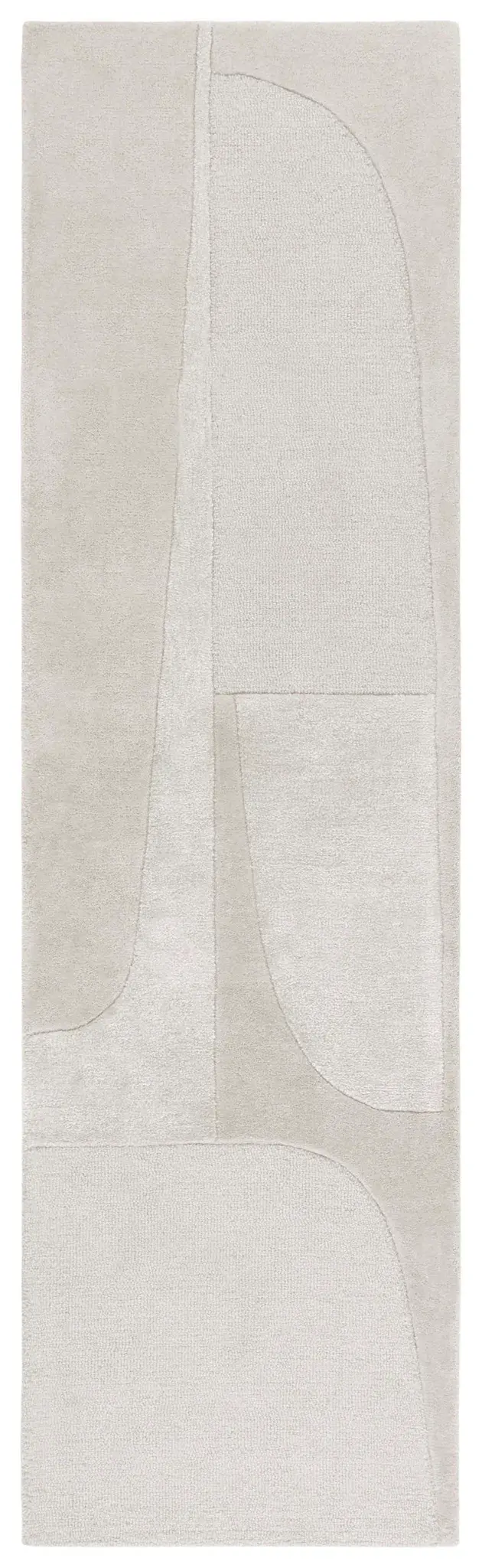 Fifth Avenue Curved Blocks Hand-Tufted Rug