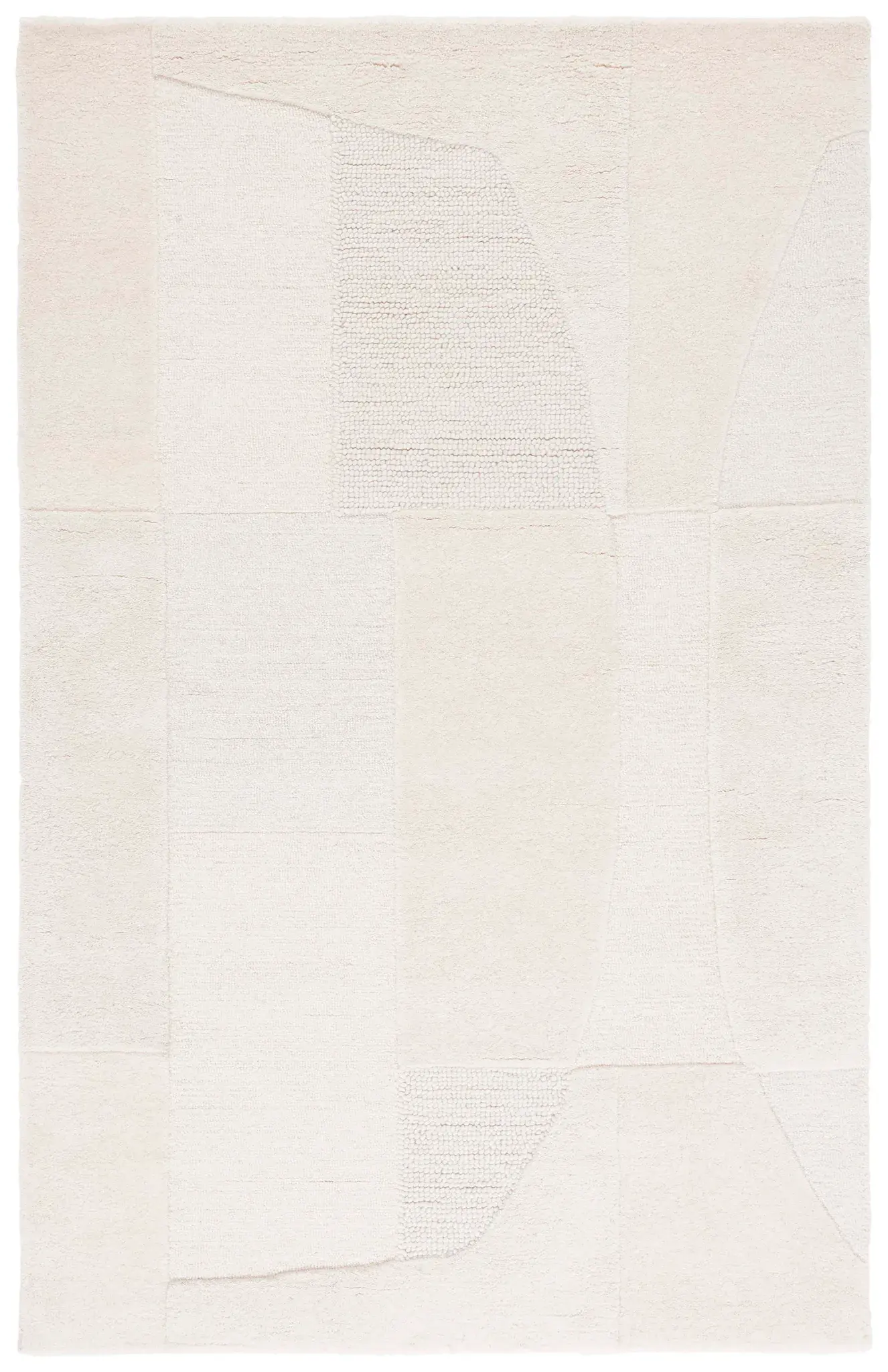 Fifth Avenue Abstract Blocks Hand-Tufted Wool Rug