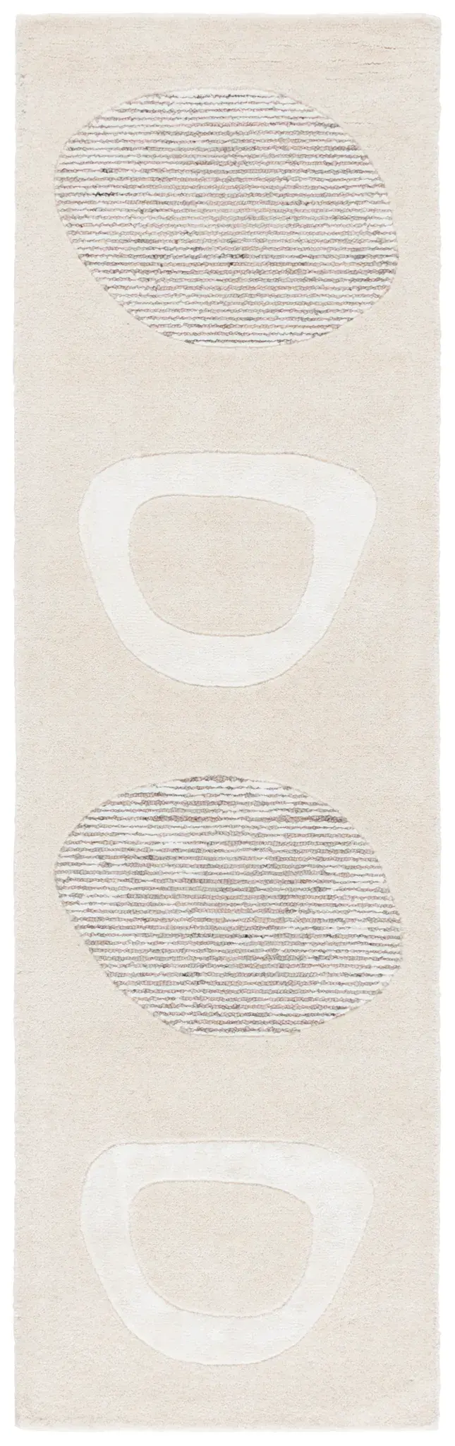 Fifth Avenue Abstract Pebble Hand-Tufted Rug