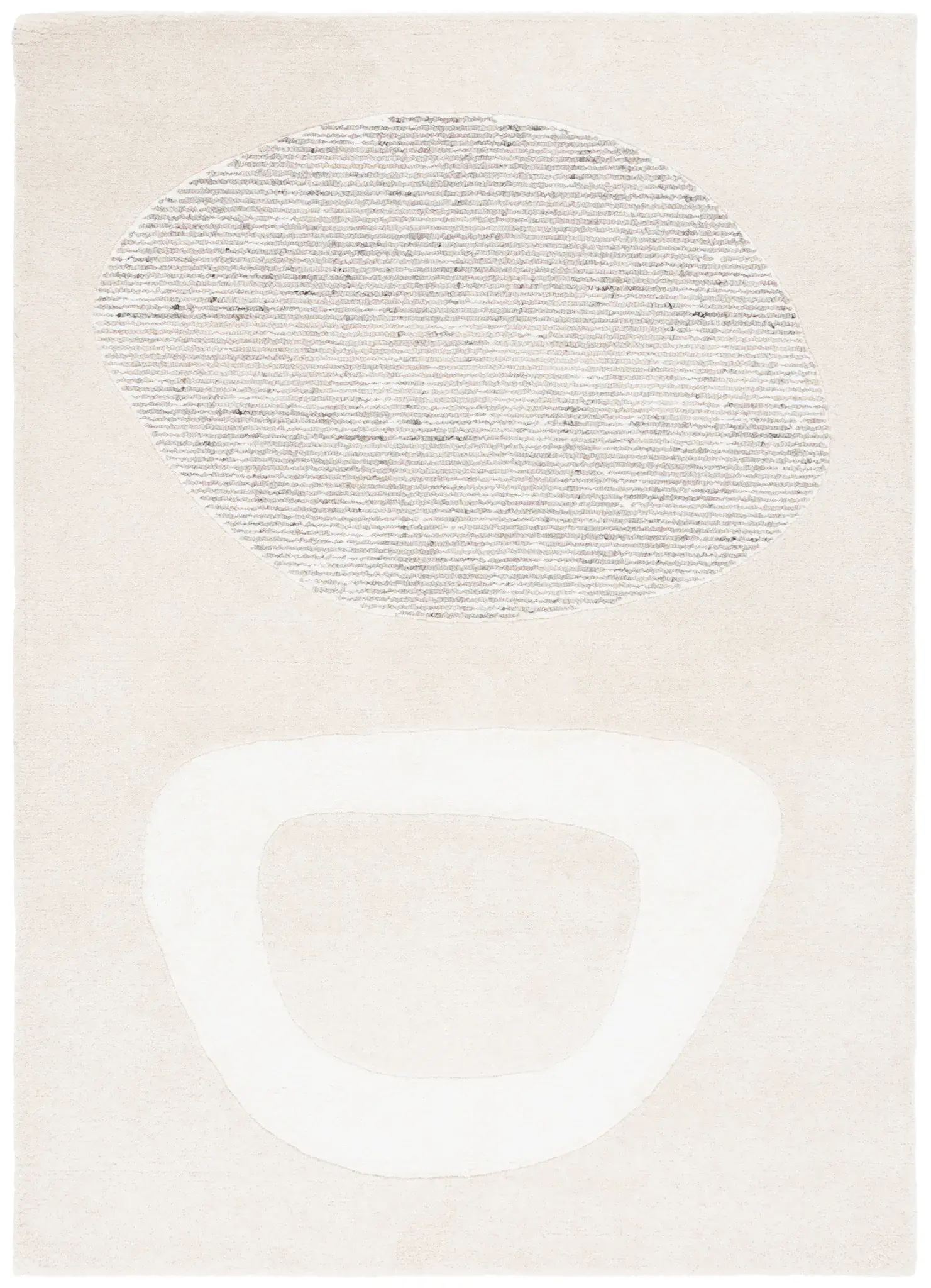 Fifth Avenue Abstract Pebble Hand-Tufted Rug