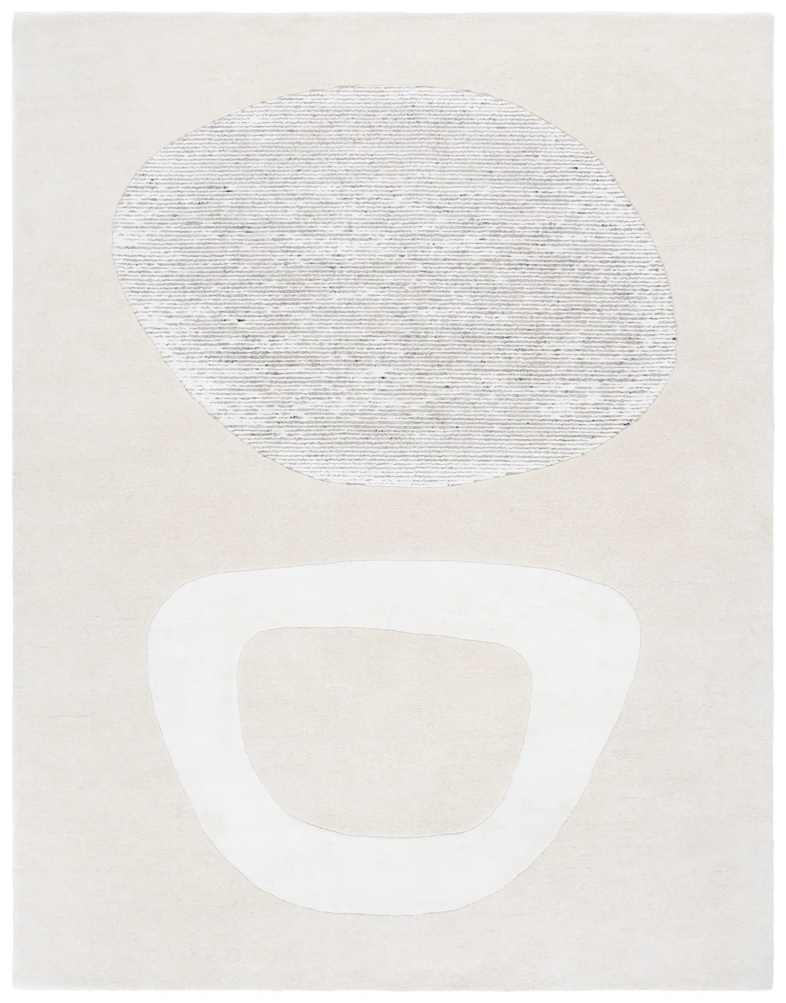 Fifth Avenue Abstract Pebble Hand-Tufted Rug