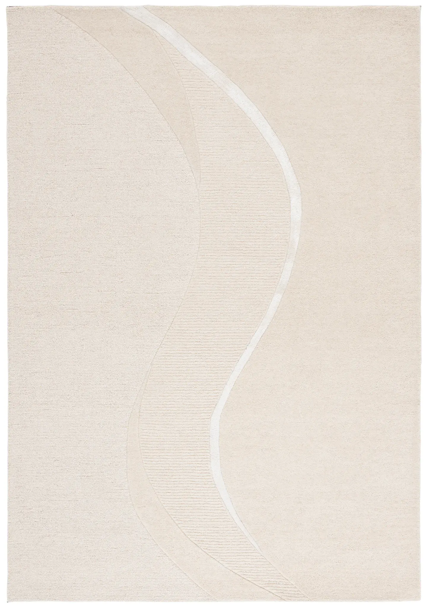 Fifth Avenue Wavy Line Hand-Tufted Rug