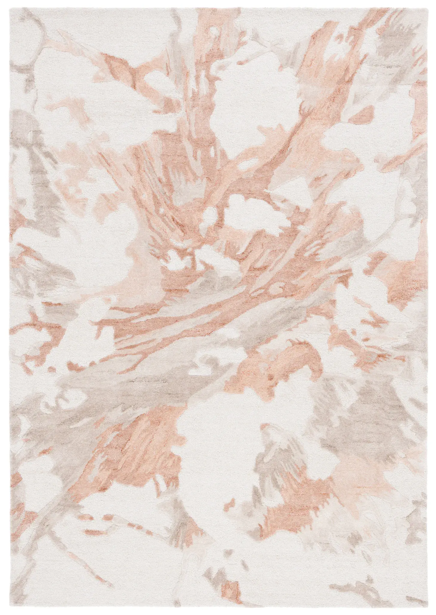 Fifth Avenue Abstract Hand-Tufted Wool Blend Rug