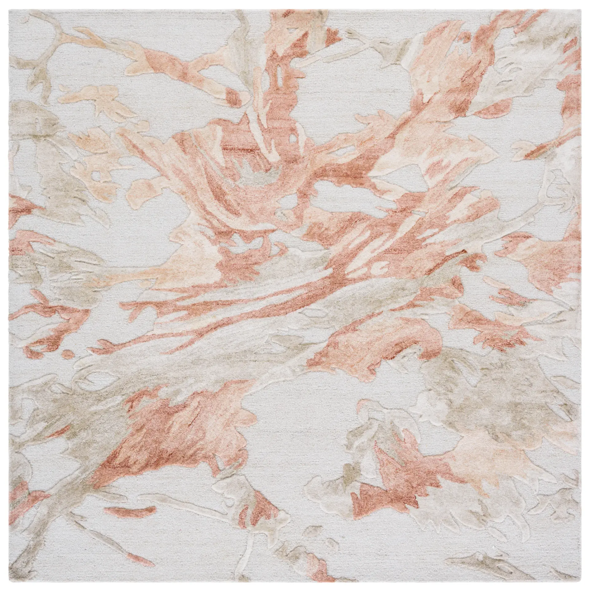 Fifth Avenue Abstract Hand-Tufted Wool Blend Rug