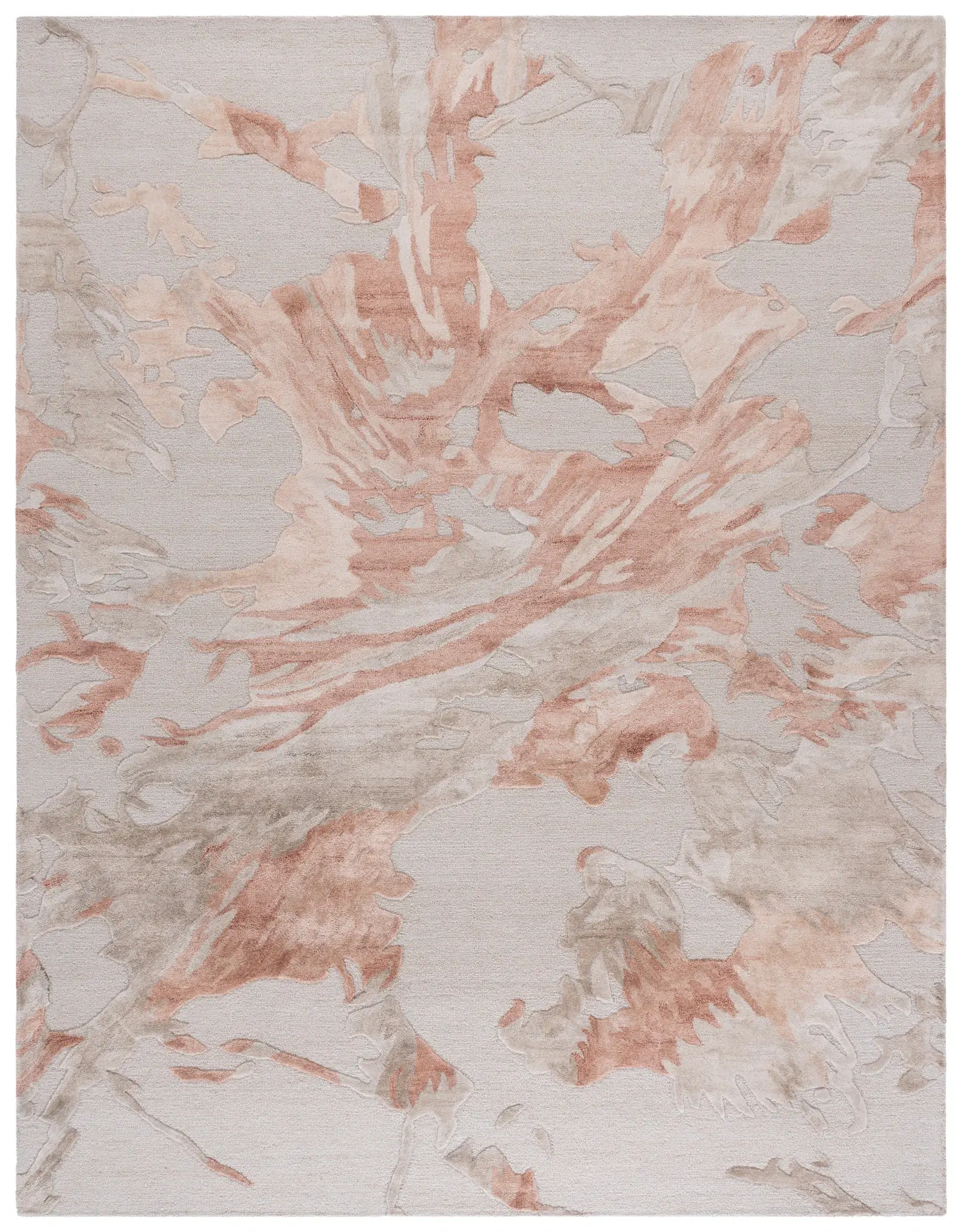 Fifth Avenue Abstract Hand-Tufted Wool Blend Rug