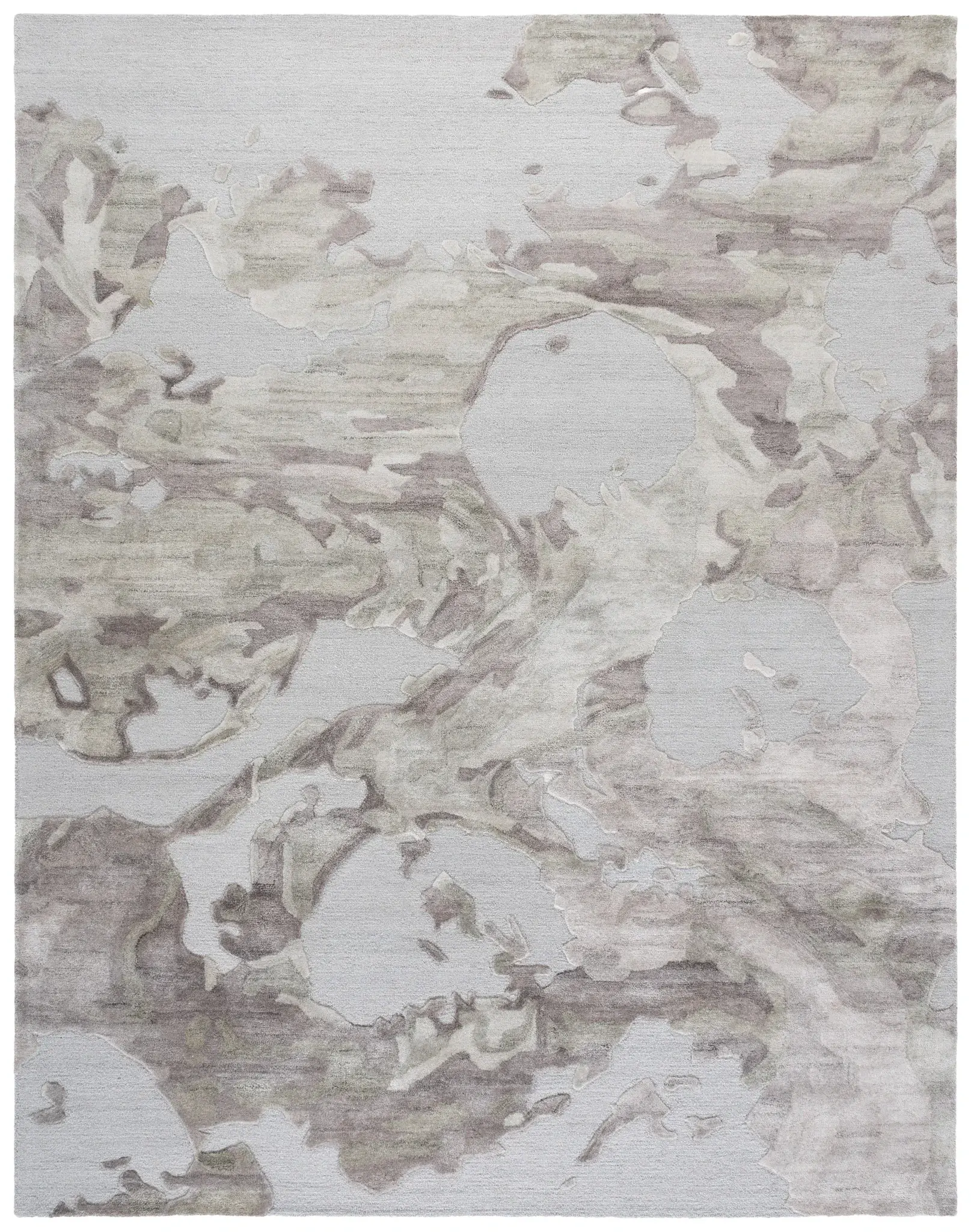 Fifth Avenue Marbled Hand-Tufted Wool Blend Rug