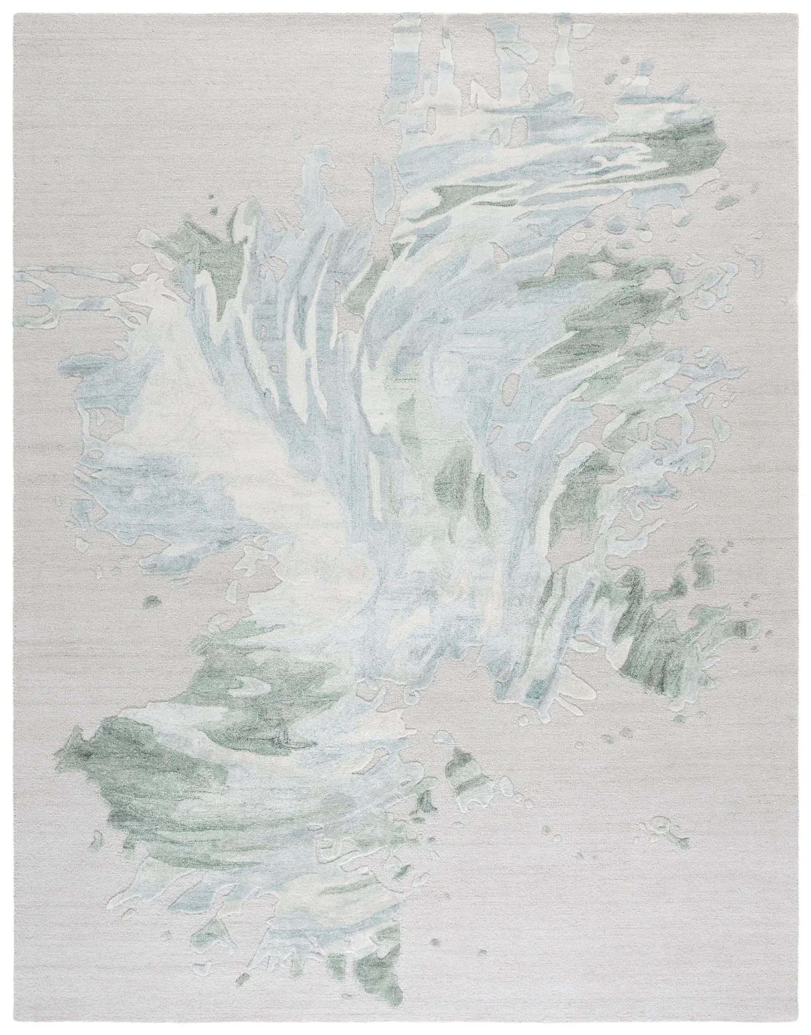 Fifth Avenue Splash Hand-Tufted Wool Blend Rug