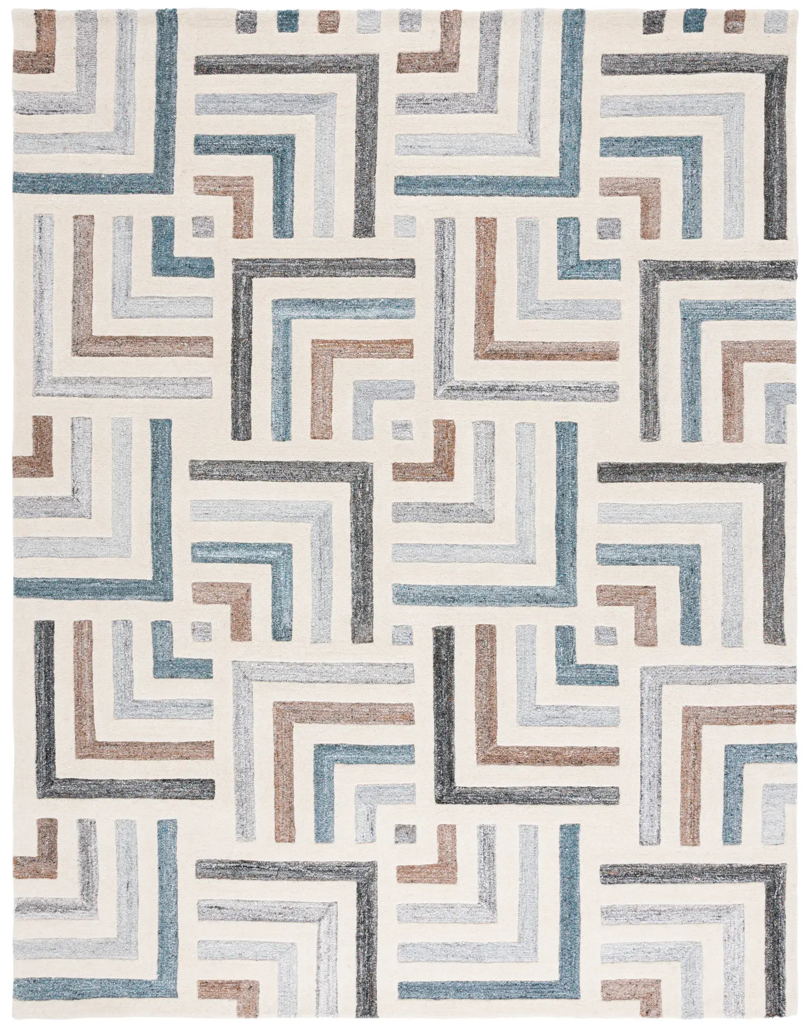 Fifth Avenue Maze Hand-Tufted Wool Rug