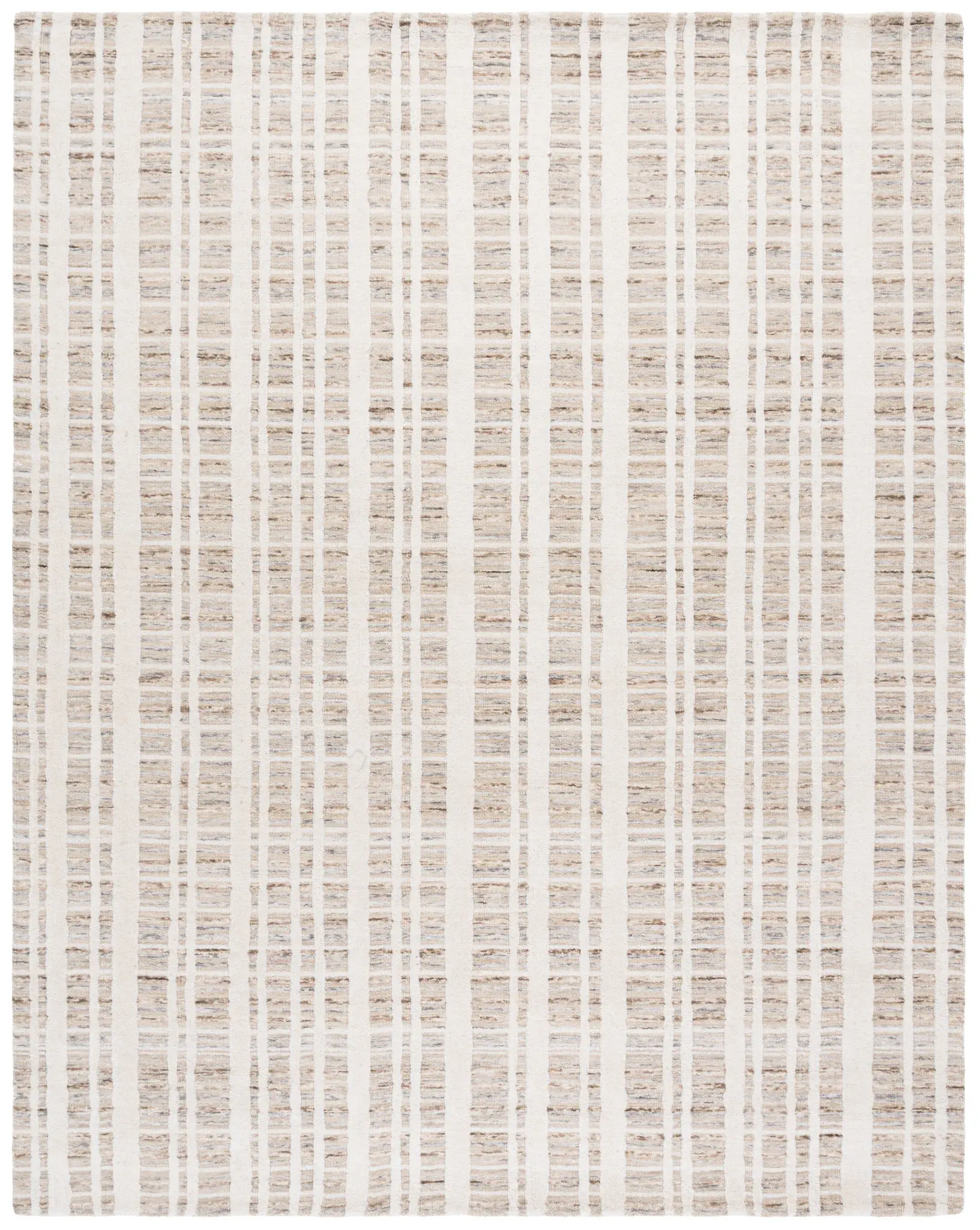 Fifth Avenue Plaid Hand-Loomed Wool Rug