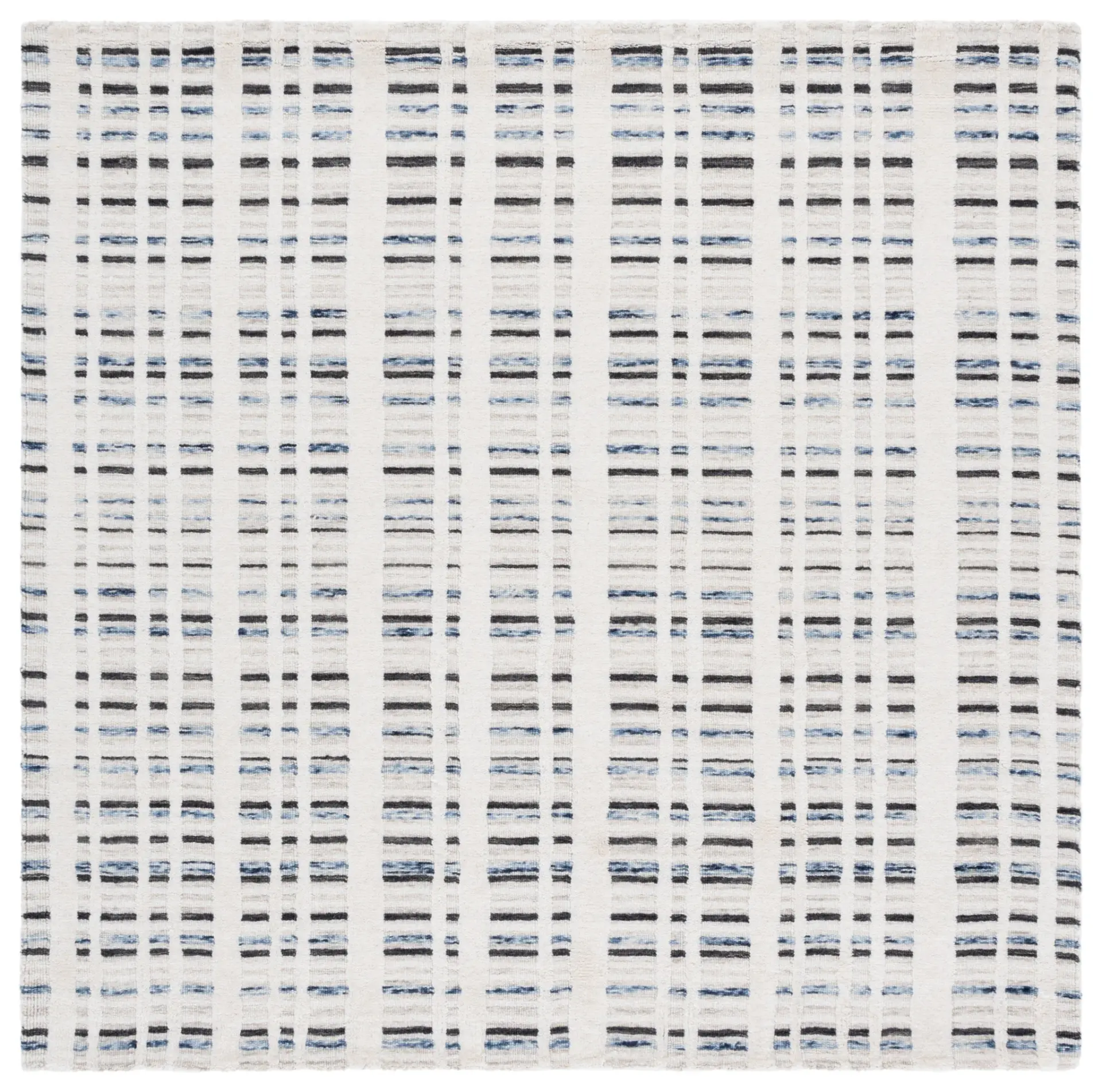 Fifth Avenue Plaid Hand-Loomed Wool Rug
