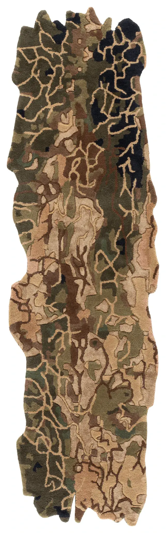 Fifth Avenue Bark Pattern Hand-Tufted Rug