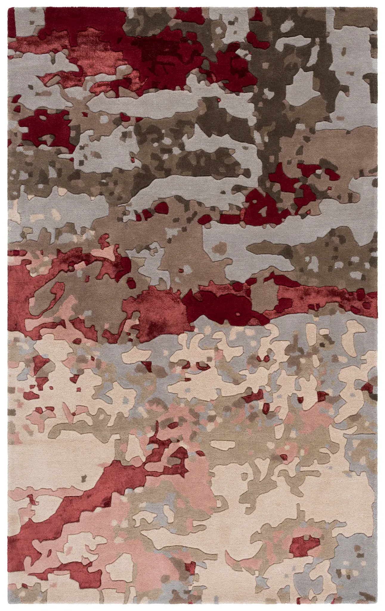 Fifth Avenue Abstract Pools Hand-Tufted Rug