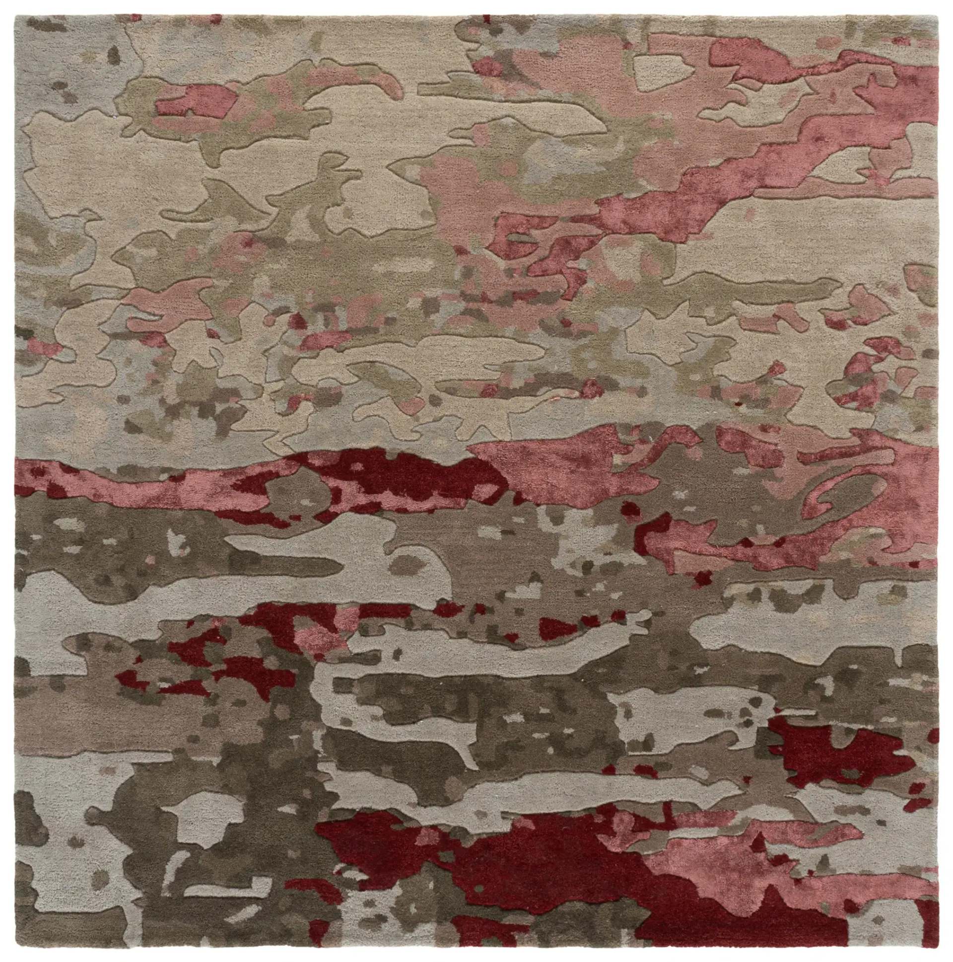 Fifth Avenue Abstract Pools Hand-Tufted Rug
