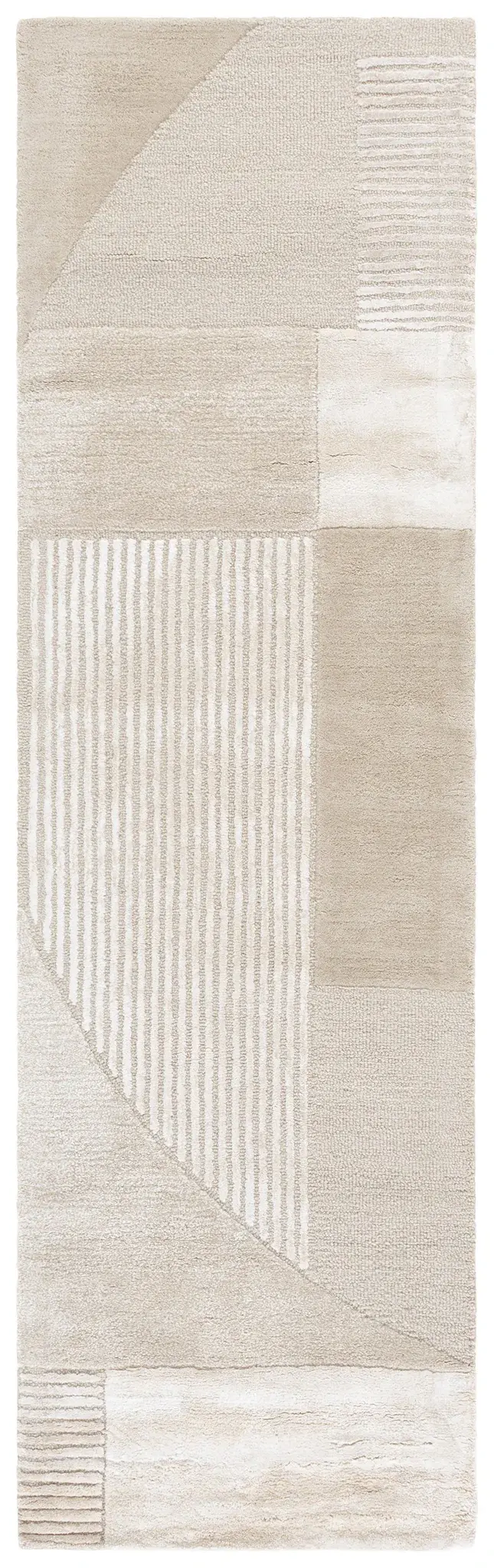 Fifth Avenue Intersecting Arcs Hand-Tufted Rug