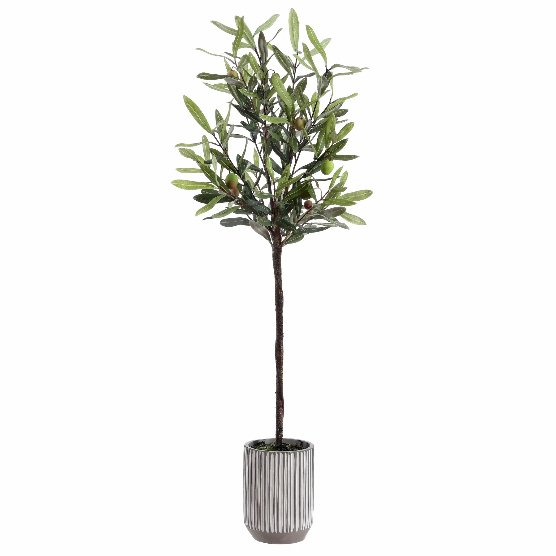 Faux 36" Potted Olive Tree