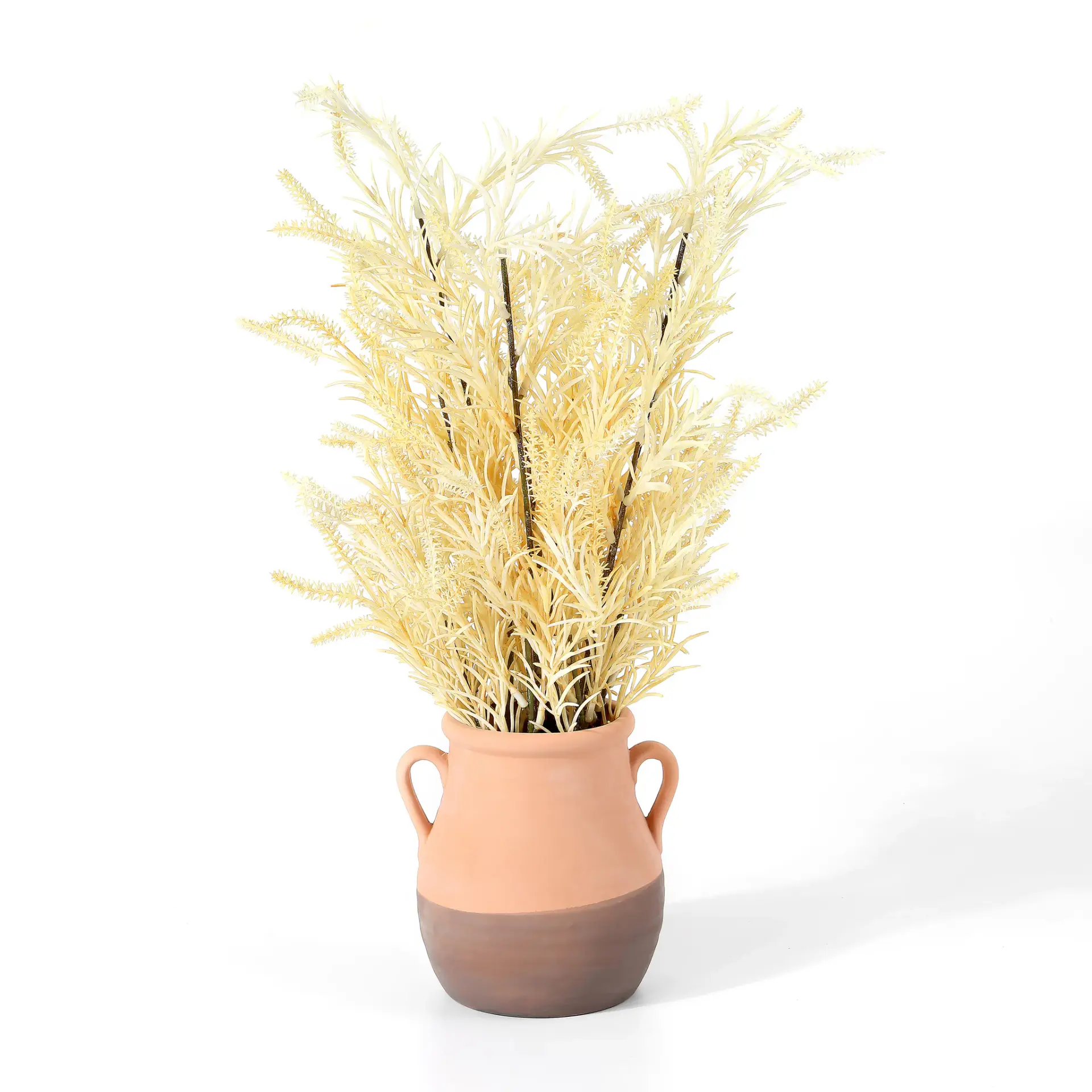 Faux 21" Potted Grass Plant