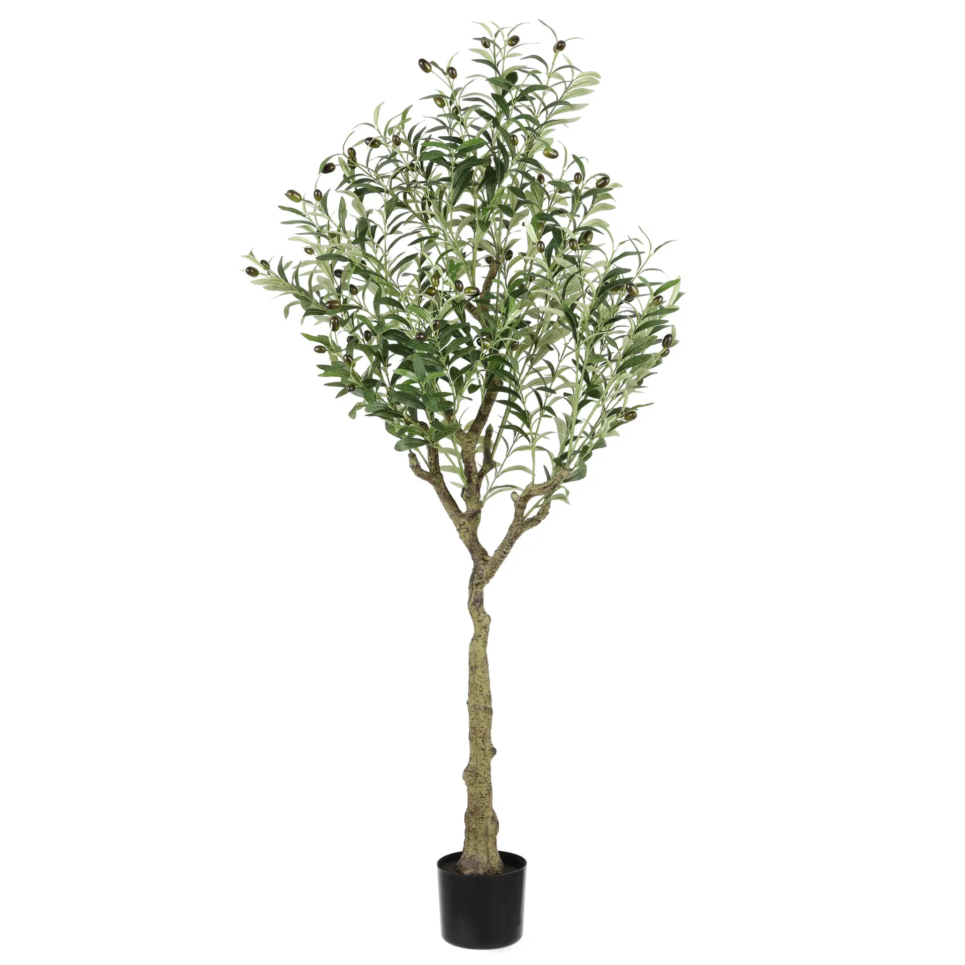 Faux 60" Potted Olive Tree
