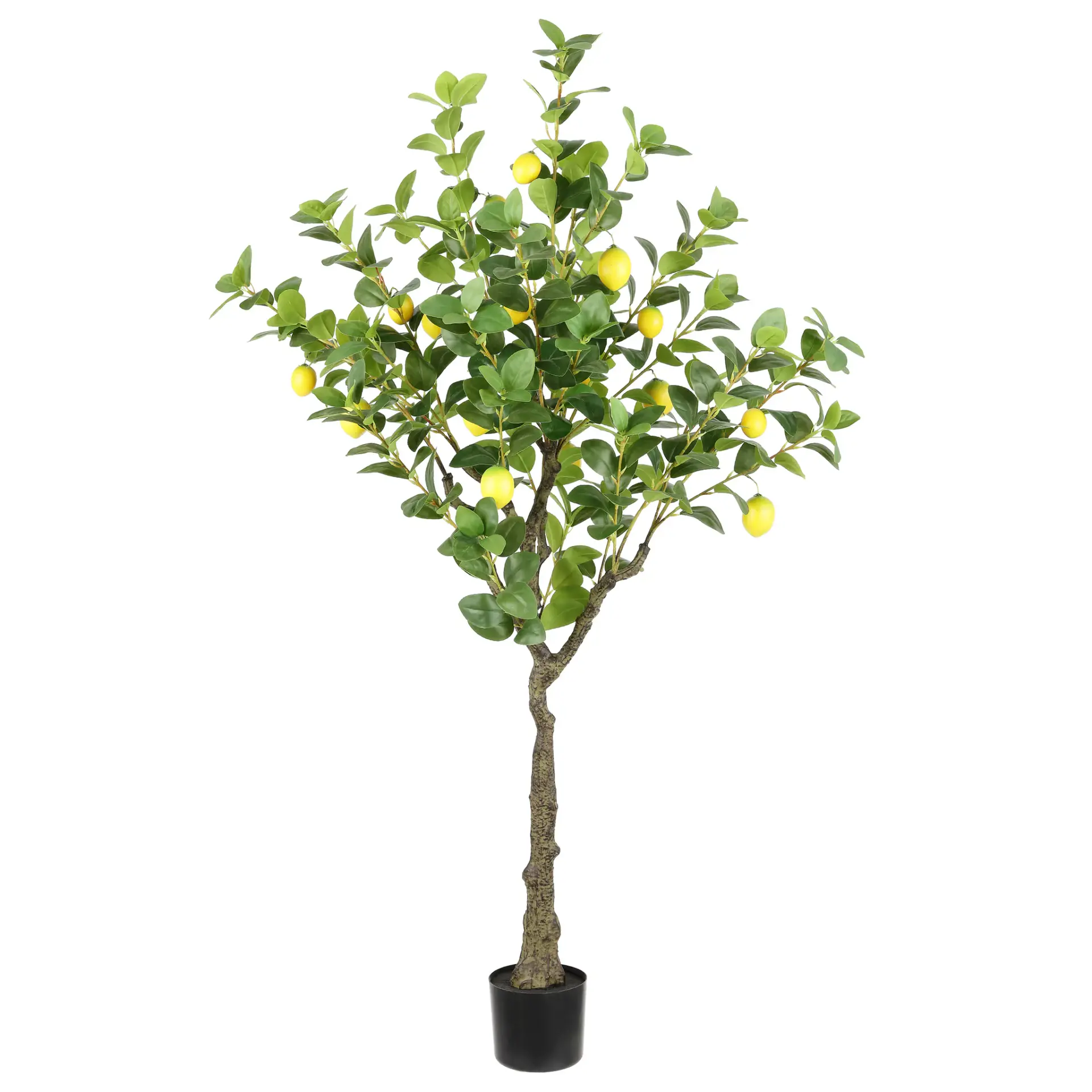 Faux 60" Potted Lemon Tree