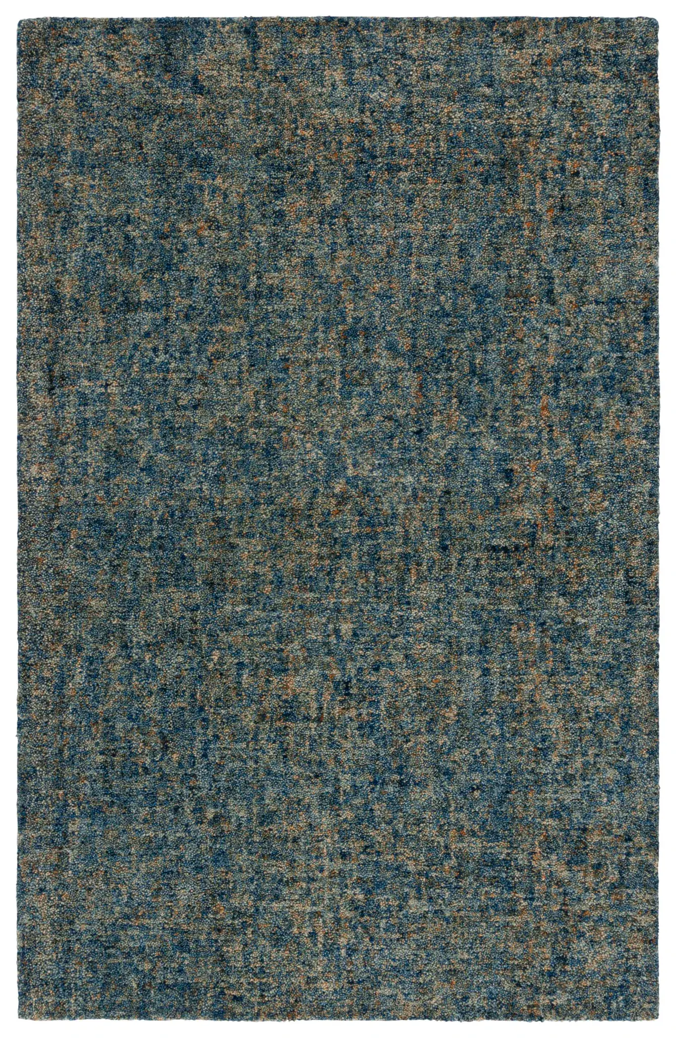 Gabbeh Mottled Solid Hand-Tufted Wool Rug
