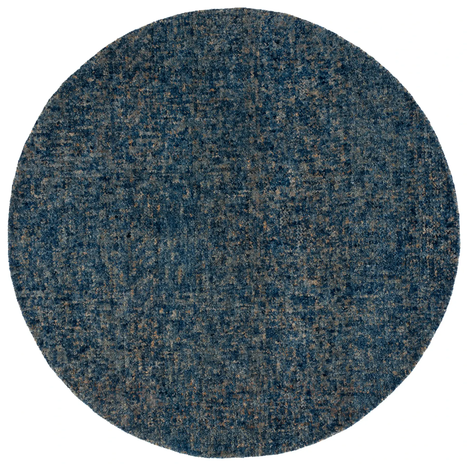 Gabbeh Mottled Solid Hand-Tufted Wool Rug
