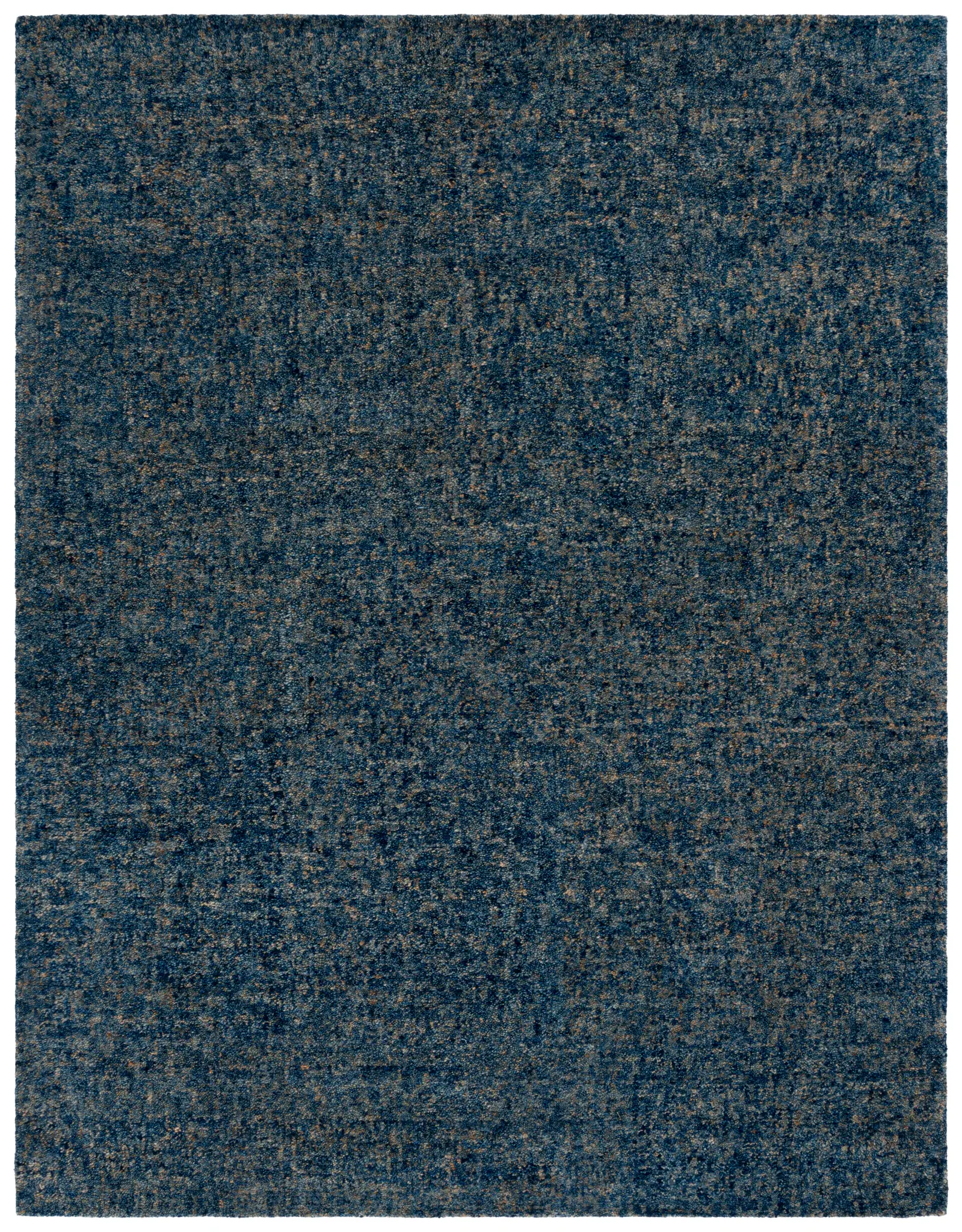 Gabbeh Mottled Solid Hand-Tufted Wool Rug