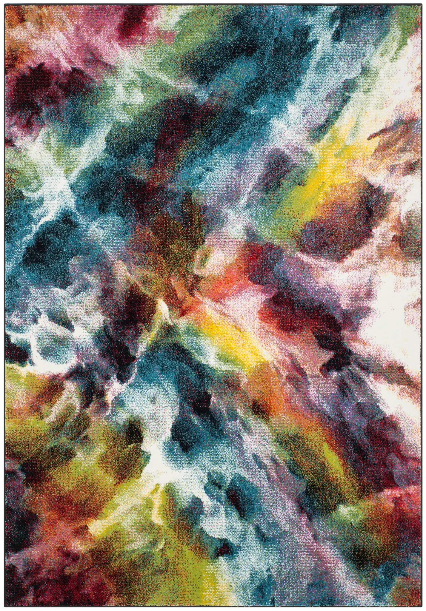Galaxy Abstract Cloud Rug