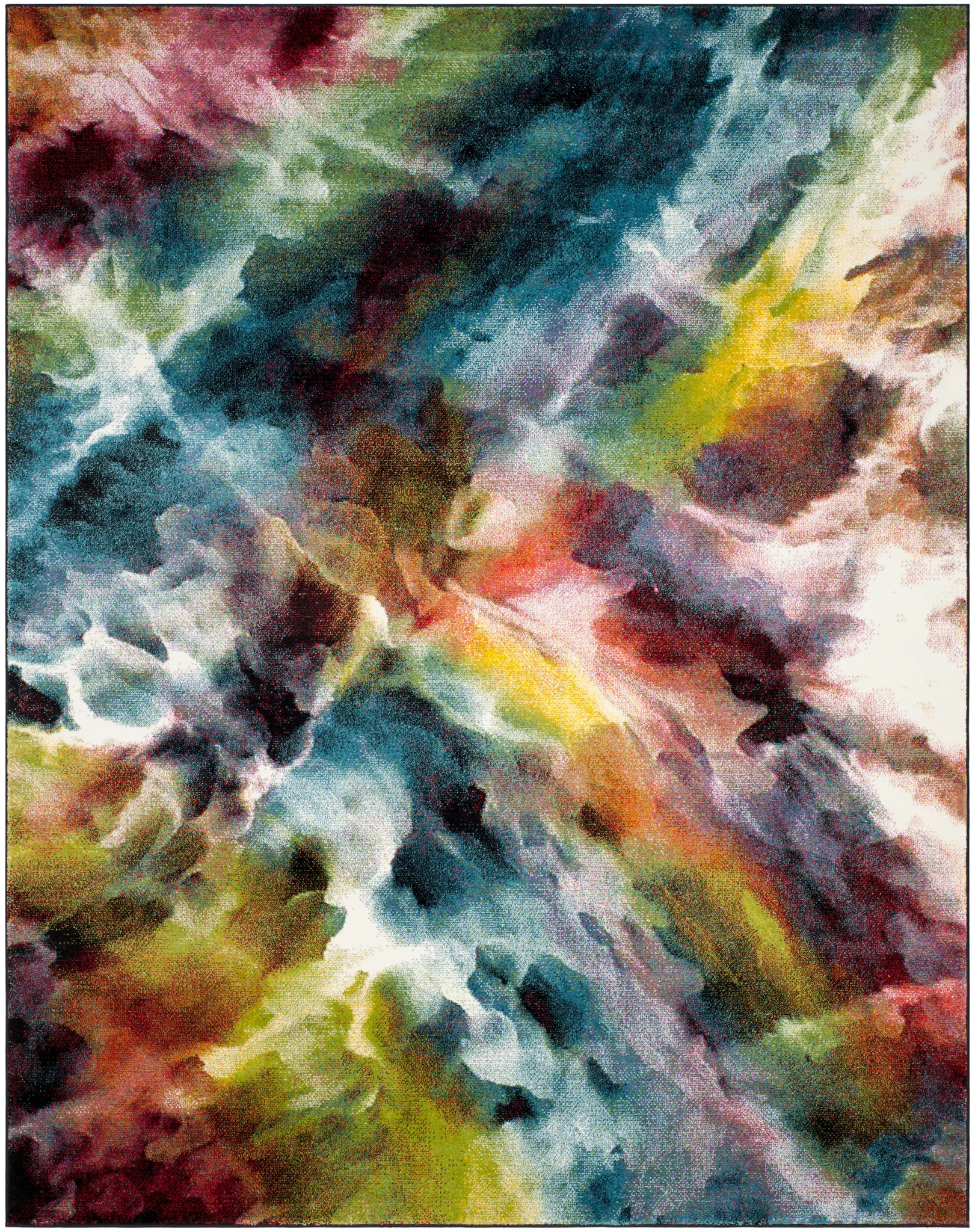 Galaxy Abstract Cloud Rug