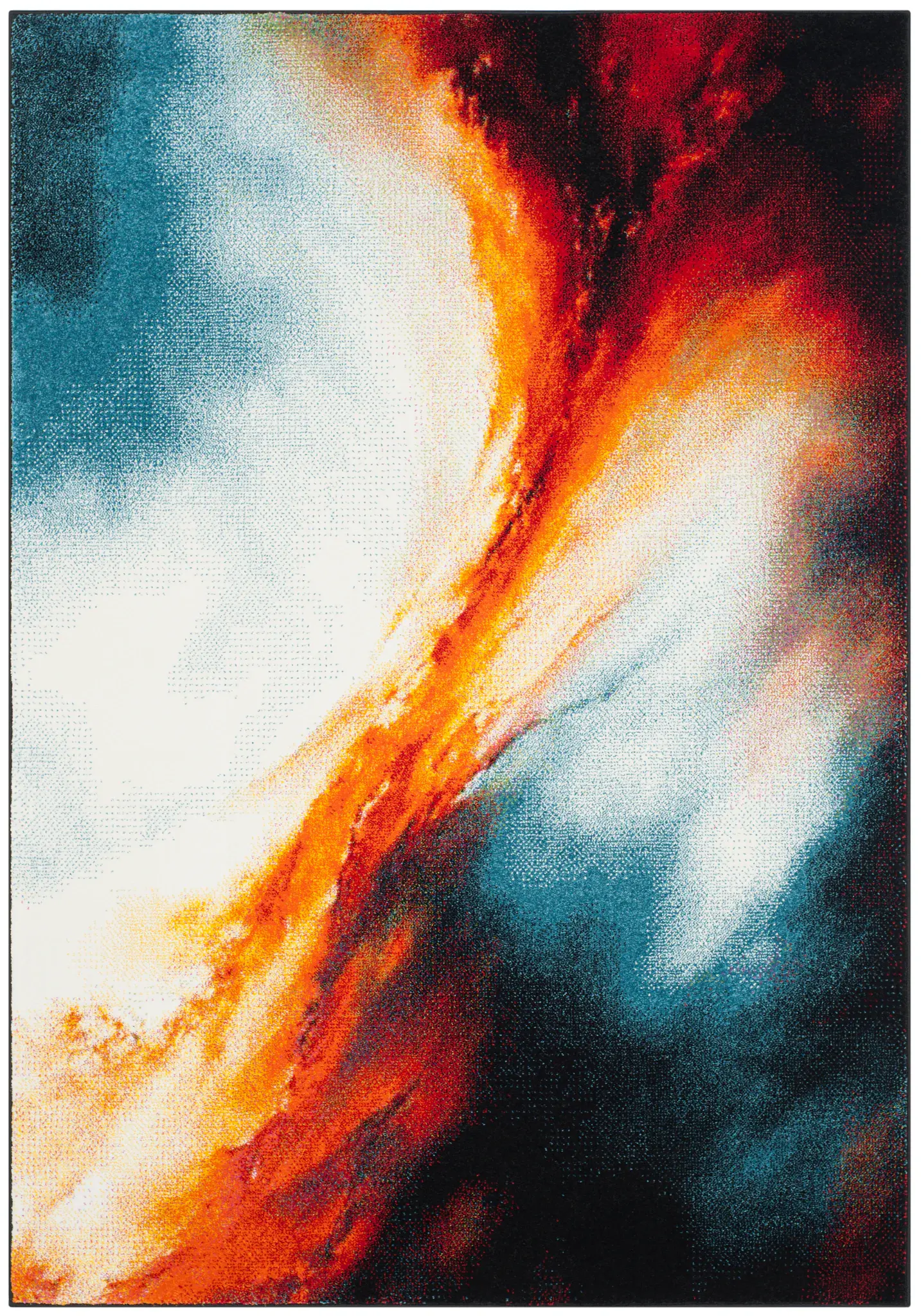 Galaxy Abstract Swirl Rug