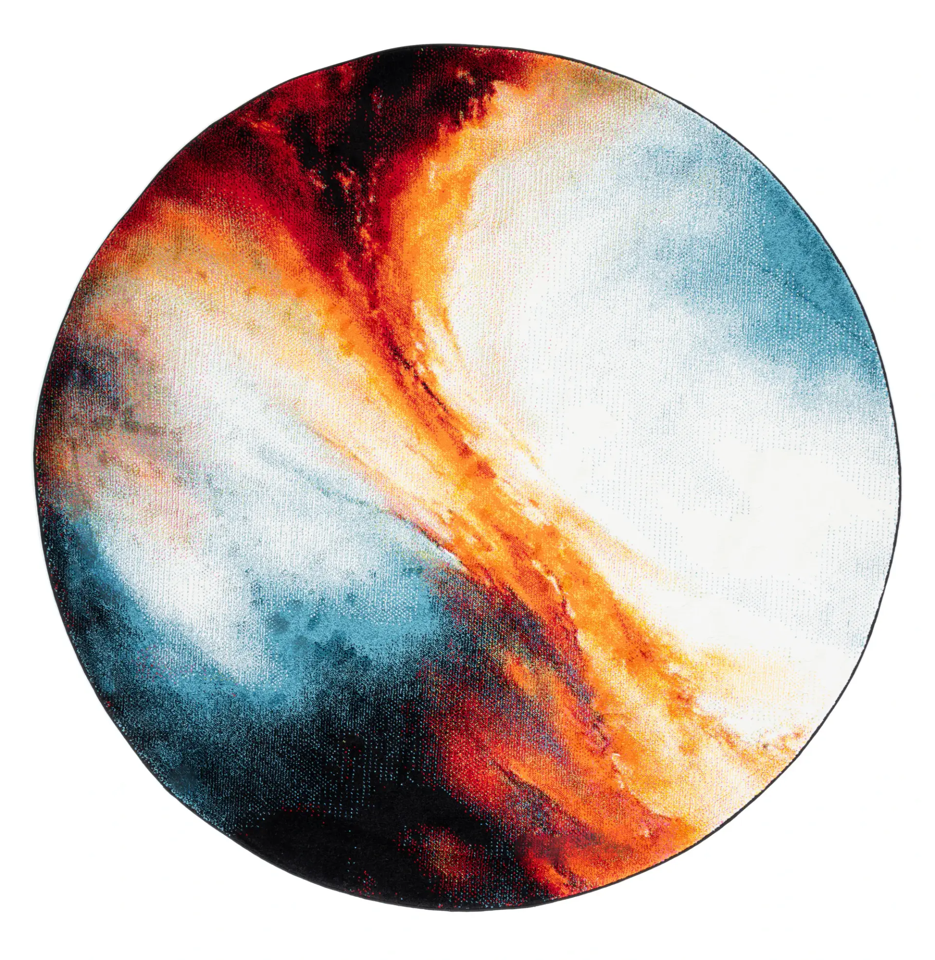 Galaxy Abstract Swirl Rug