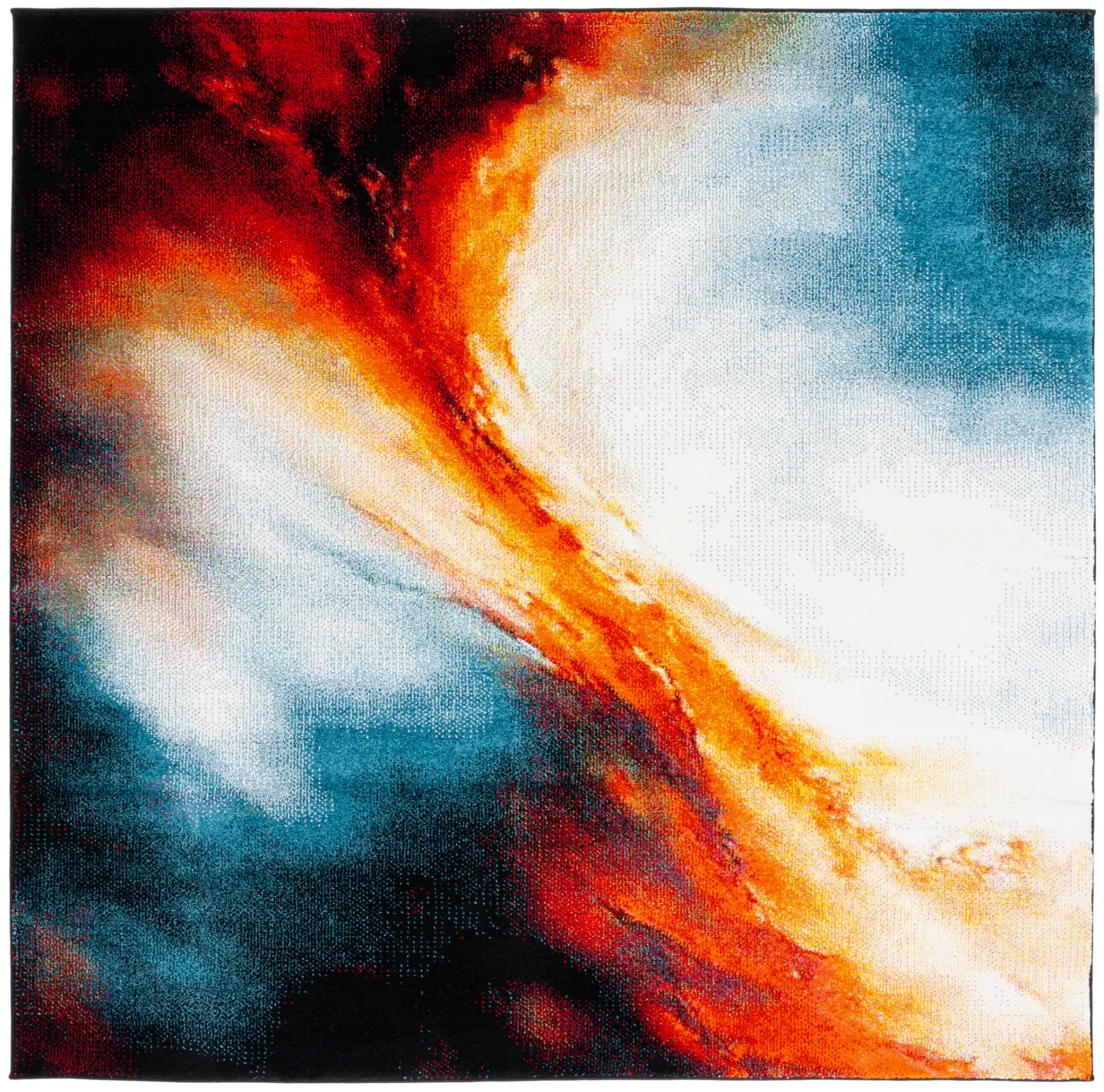 Galaxy Abstract Swirl Rug