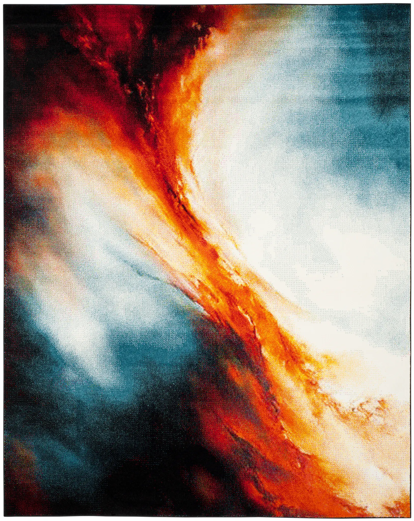 Galaxy Abstract Swirl Rug