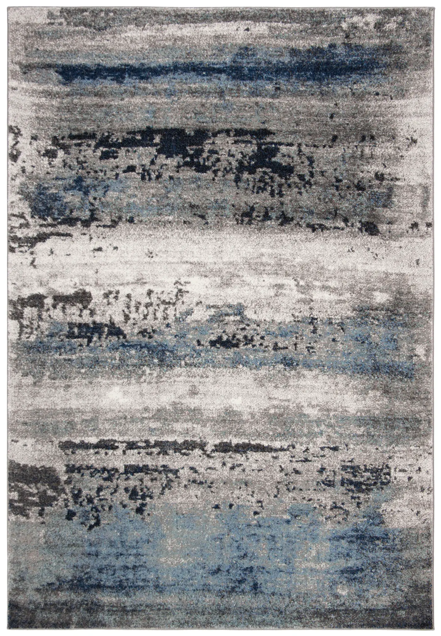 Galaxy Abstract Banded Rug