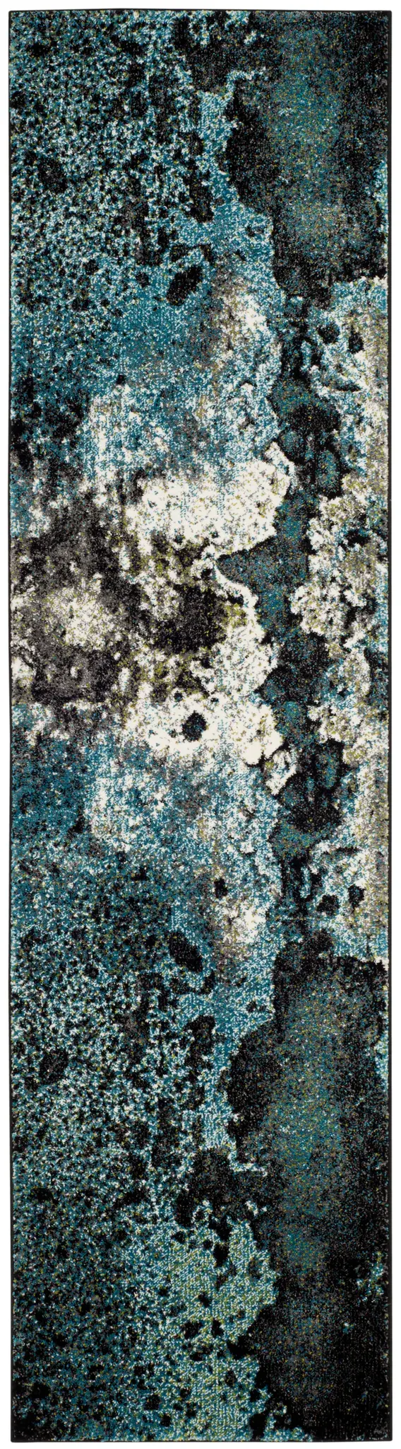 Glacier Mottled Abstract Rug