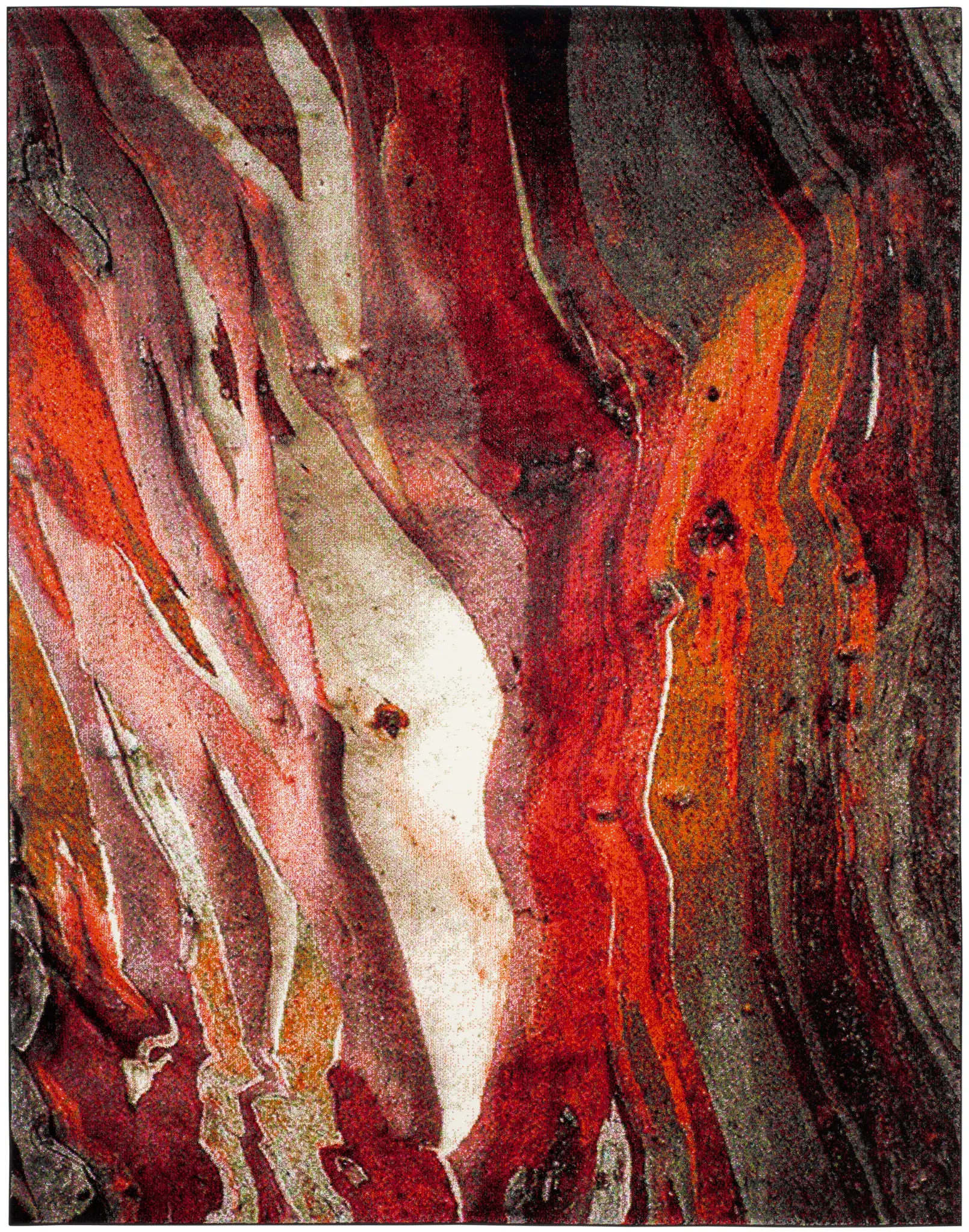 Glacier Swirling Marble Rug