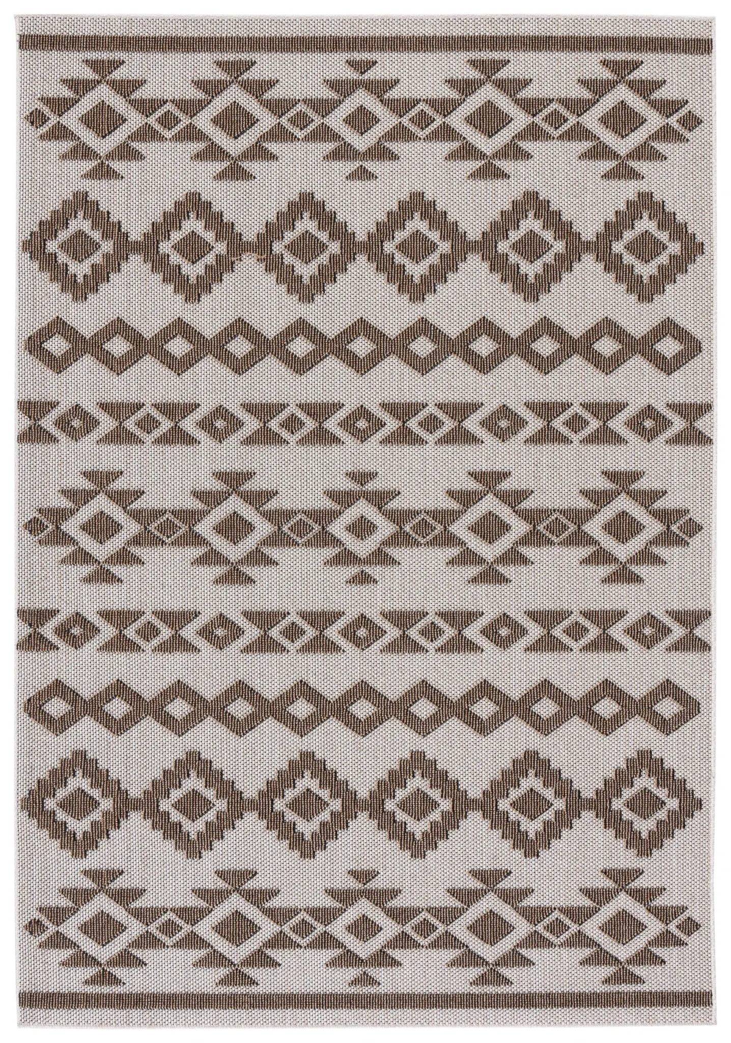 Global Bohemian Tribal Stripe Outdoor Rug