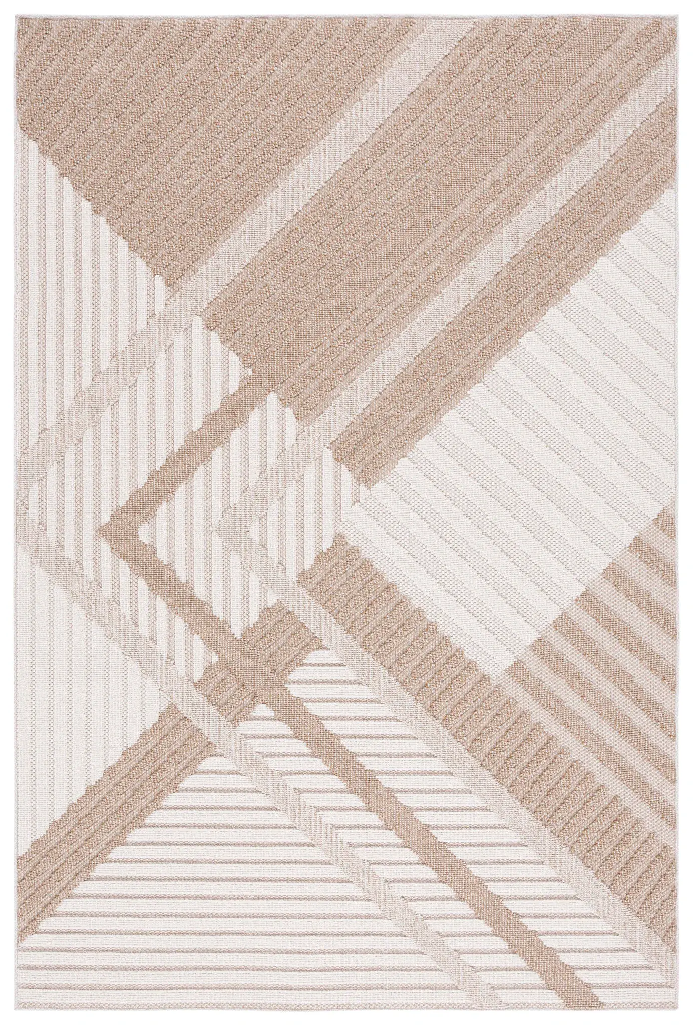 Global Blocked Stripe Outdoor Rug