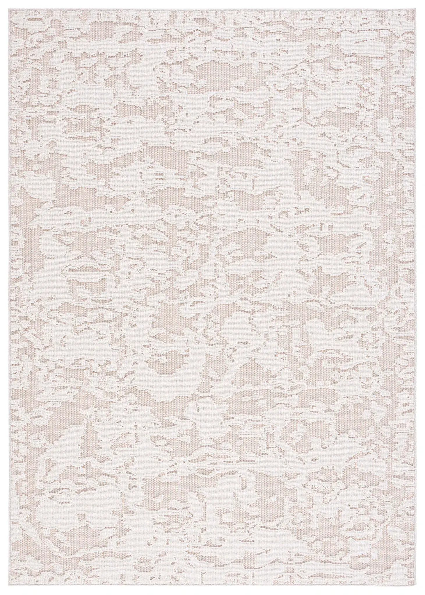 Global Modern Textured Abstract Outdoor Rug