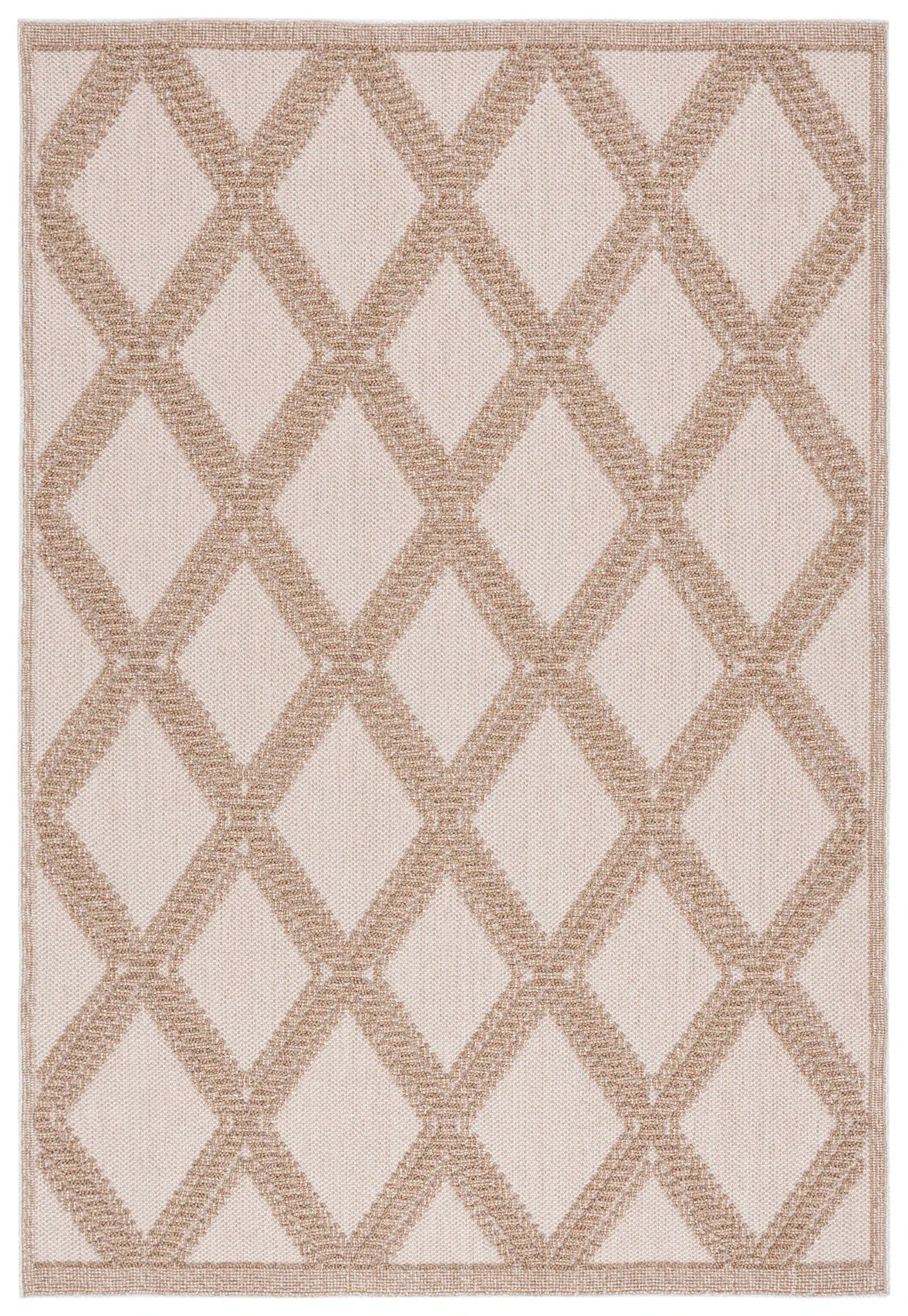Global Modern Diamond Trellis Outdoor Rug