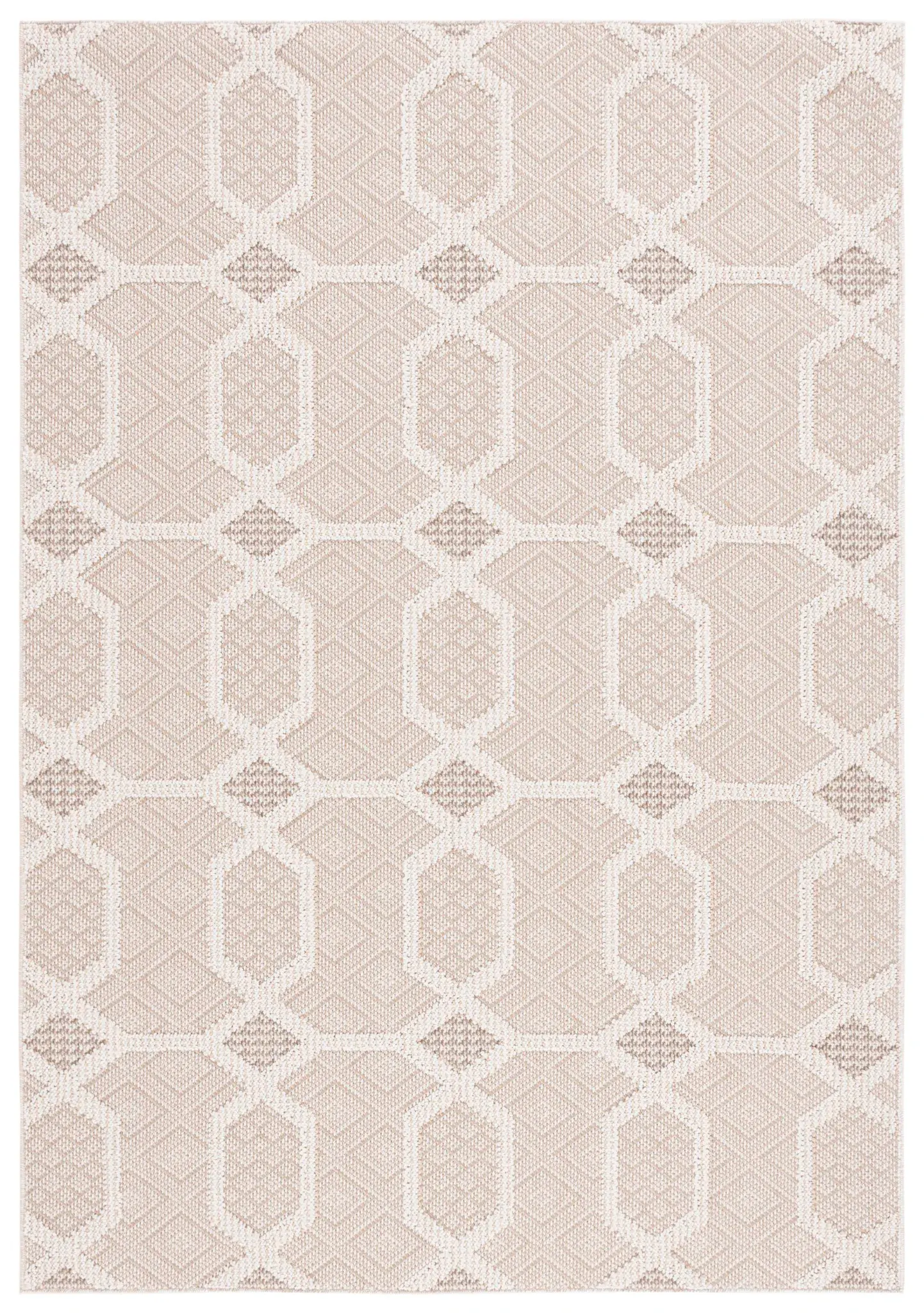 Global Hexagon Trellis Rug