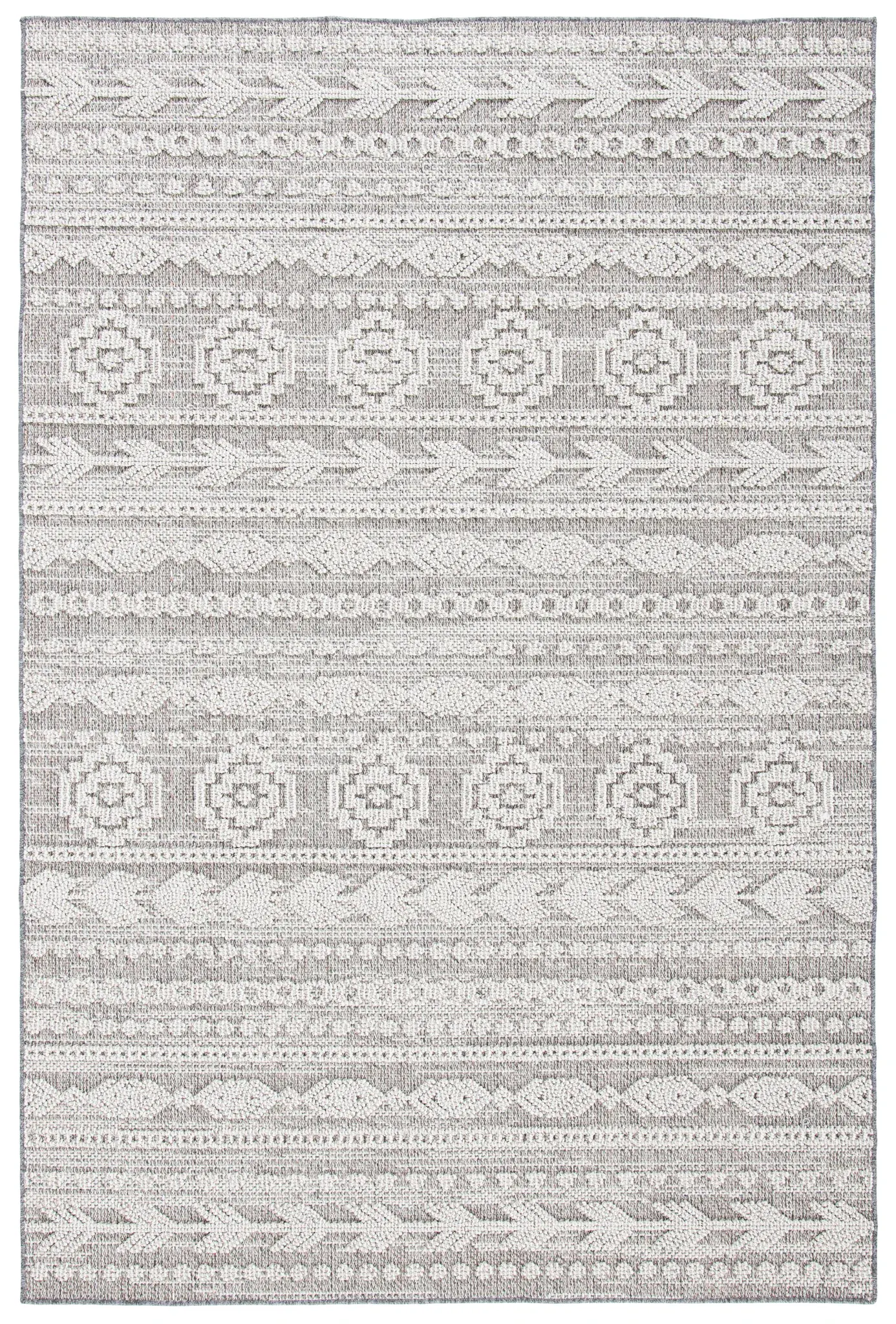 Global Tulum Banded Tribal Rug