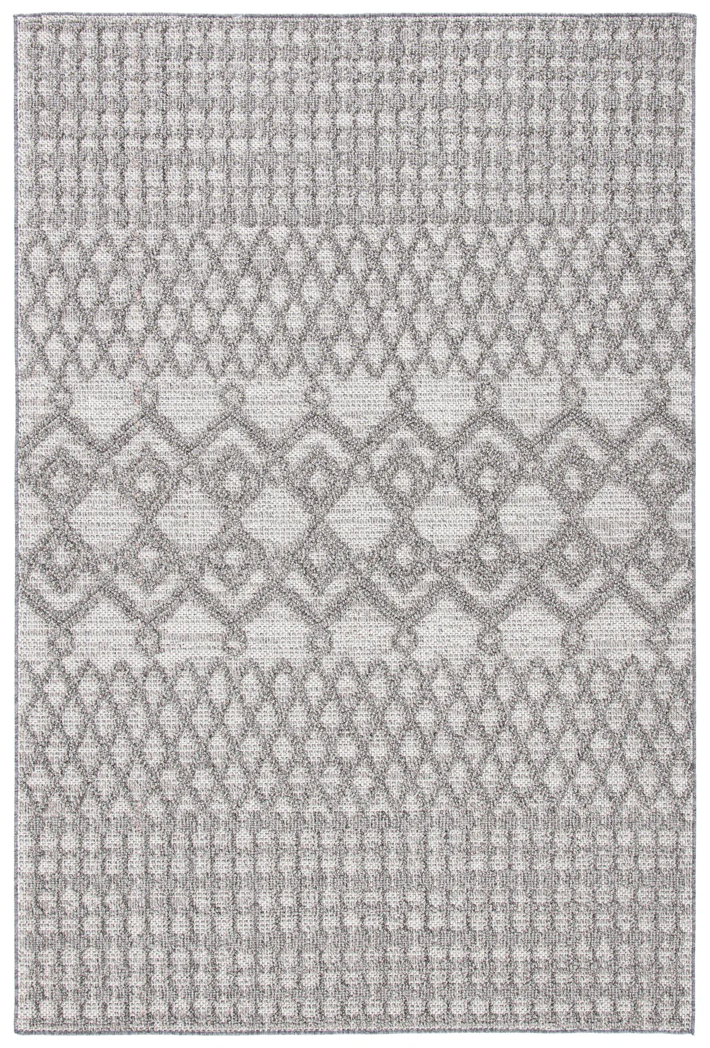 Global Banded Trellis Rug