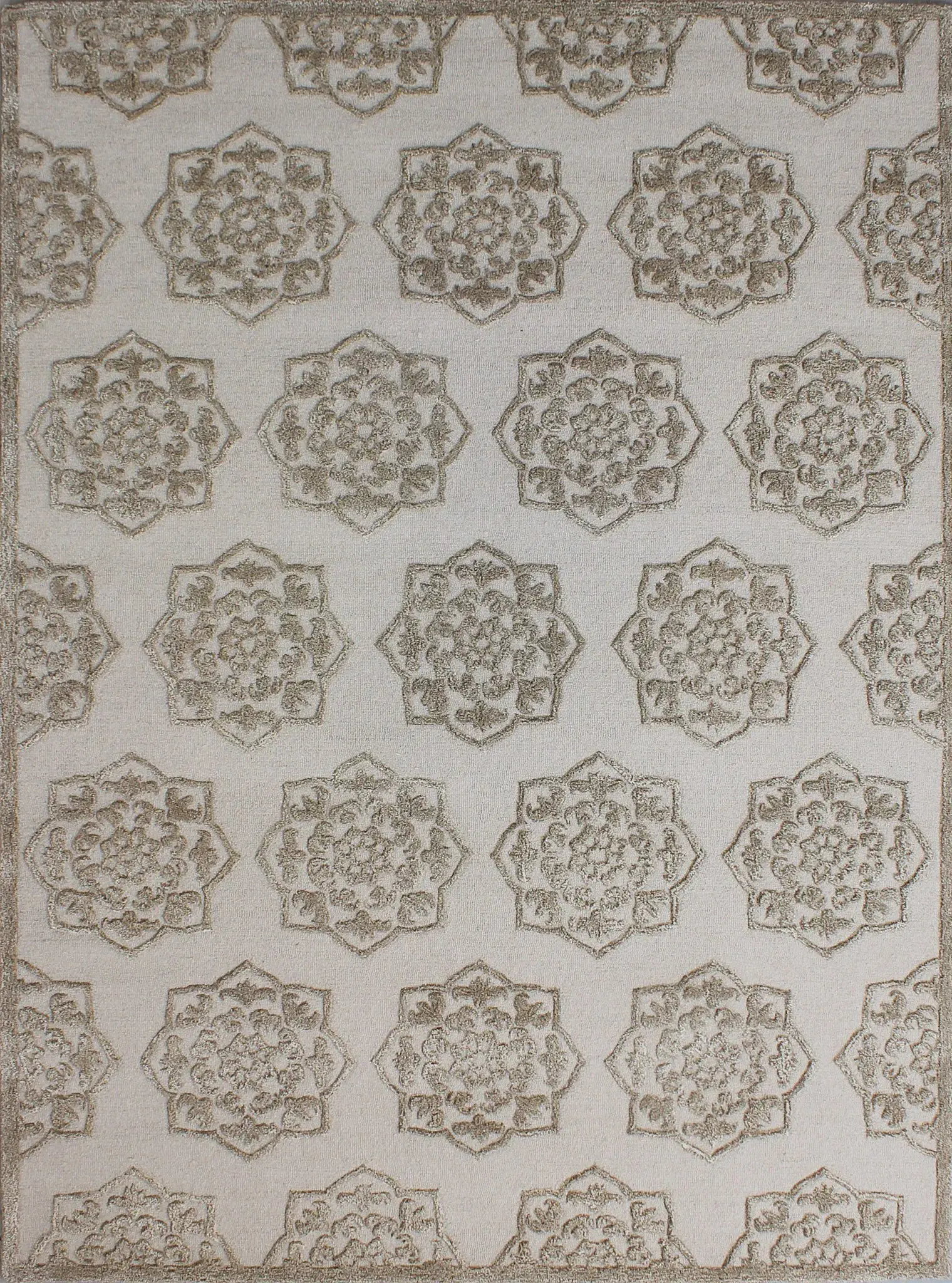 Glamour Tile Hand-Tufted Rug