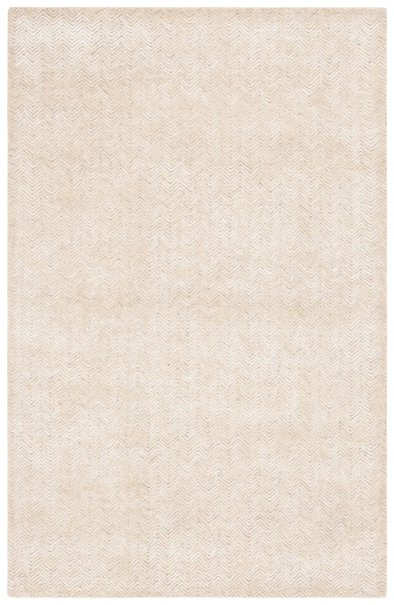 Glamour Chevron Hand-Tufted Wool Rug